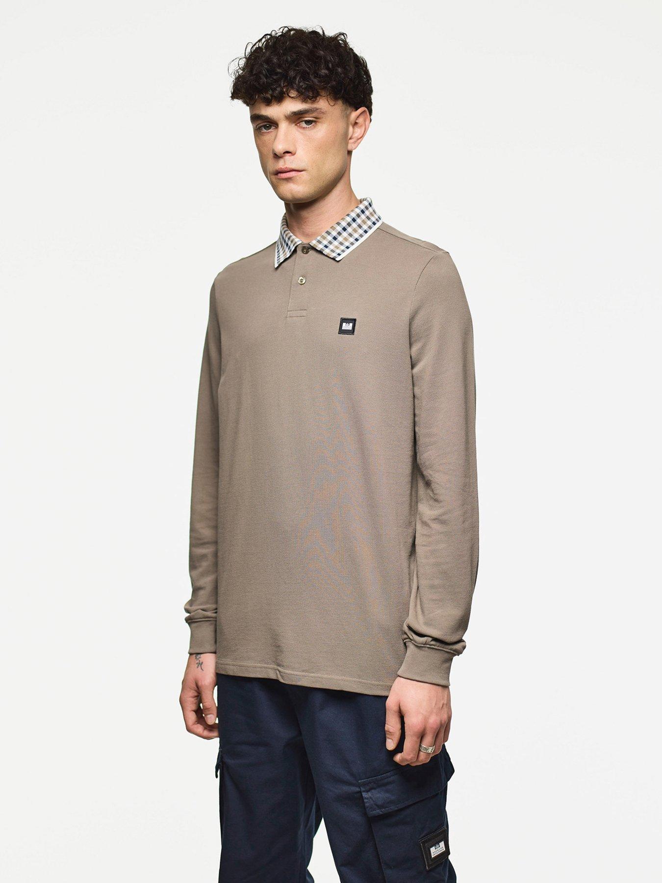 weekend-offender-lindley-long-sleeve-polo-shirt-brown