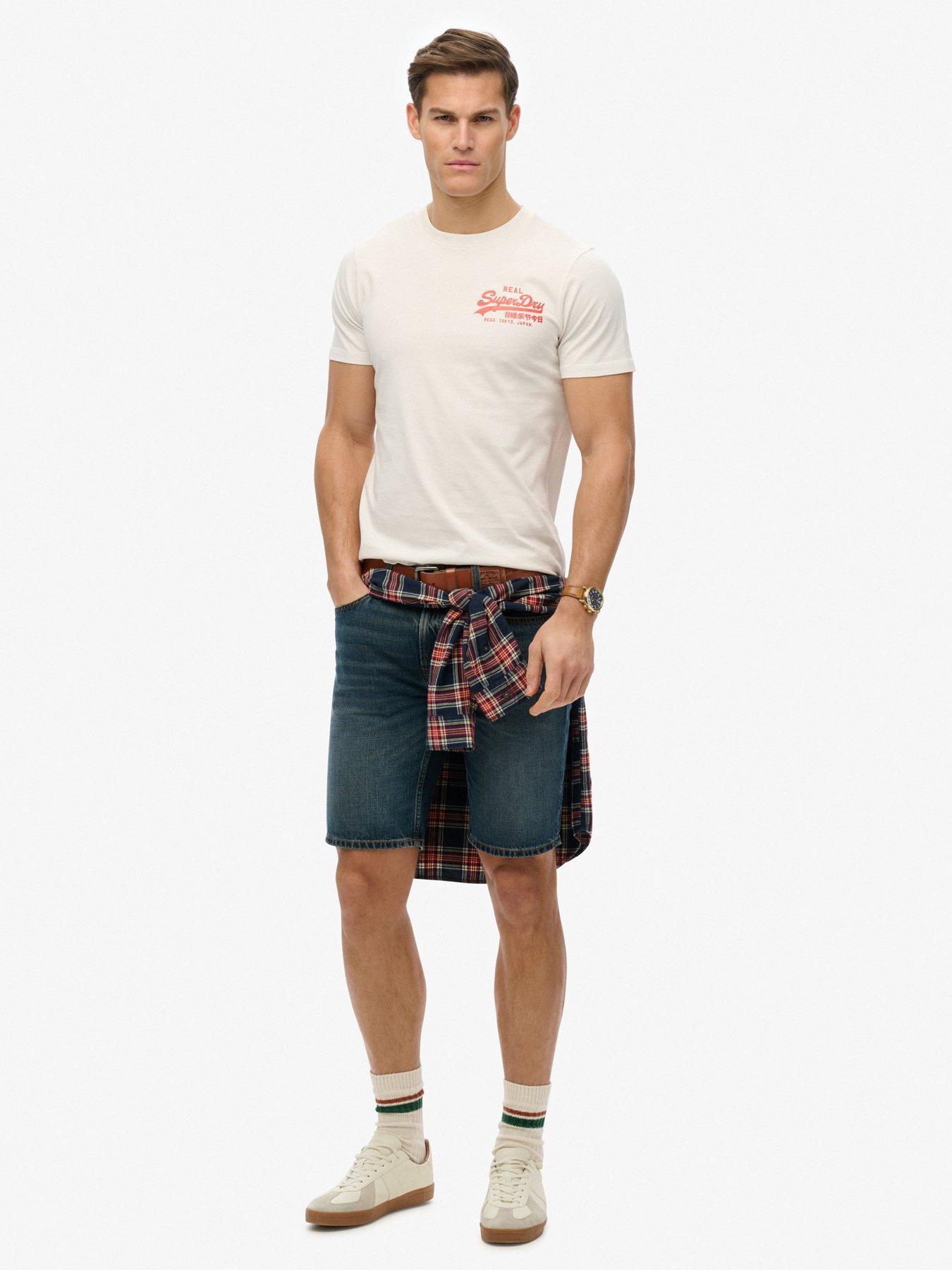Image 3 of 5 of Superdry Vl Back Graphic T-shirt - White