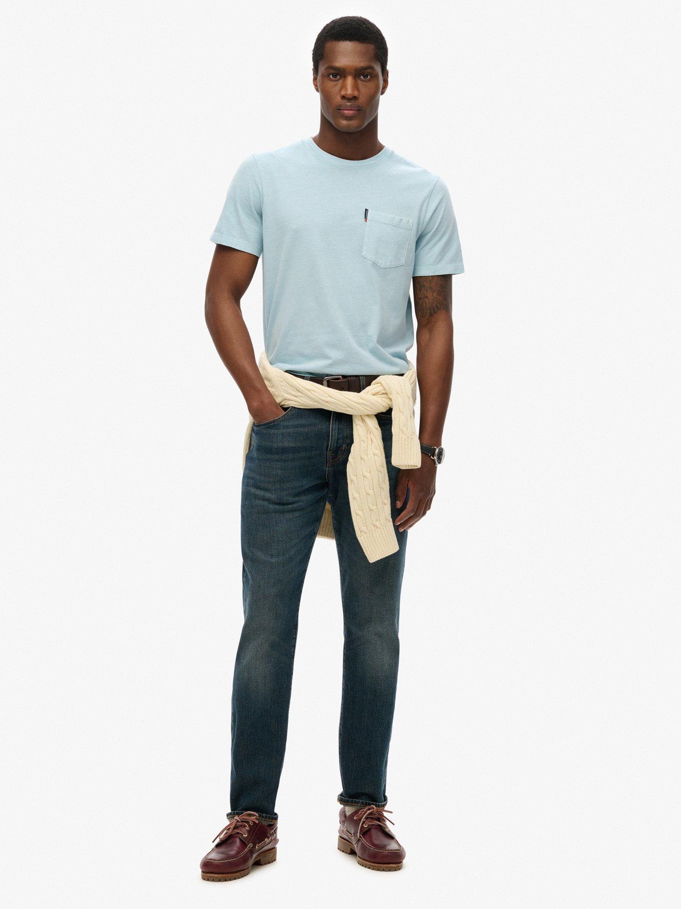 Image 3 of 5 of Superdry Classic Essential T-shirt - Blue