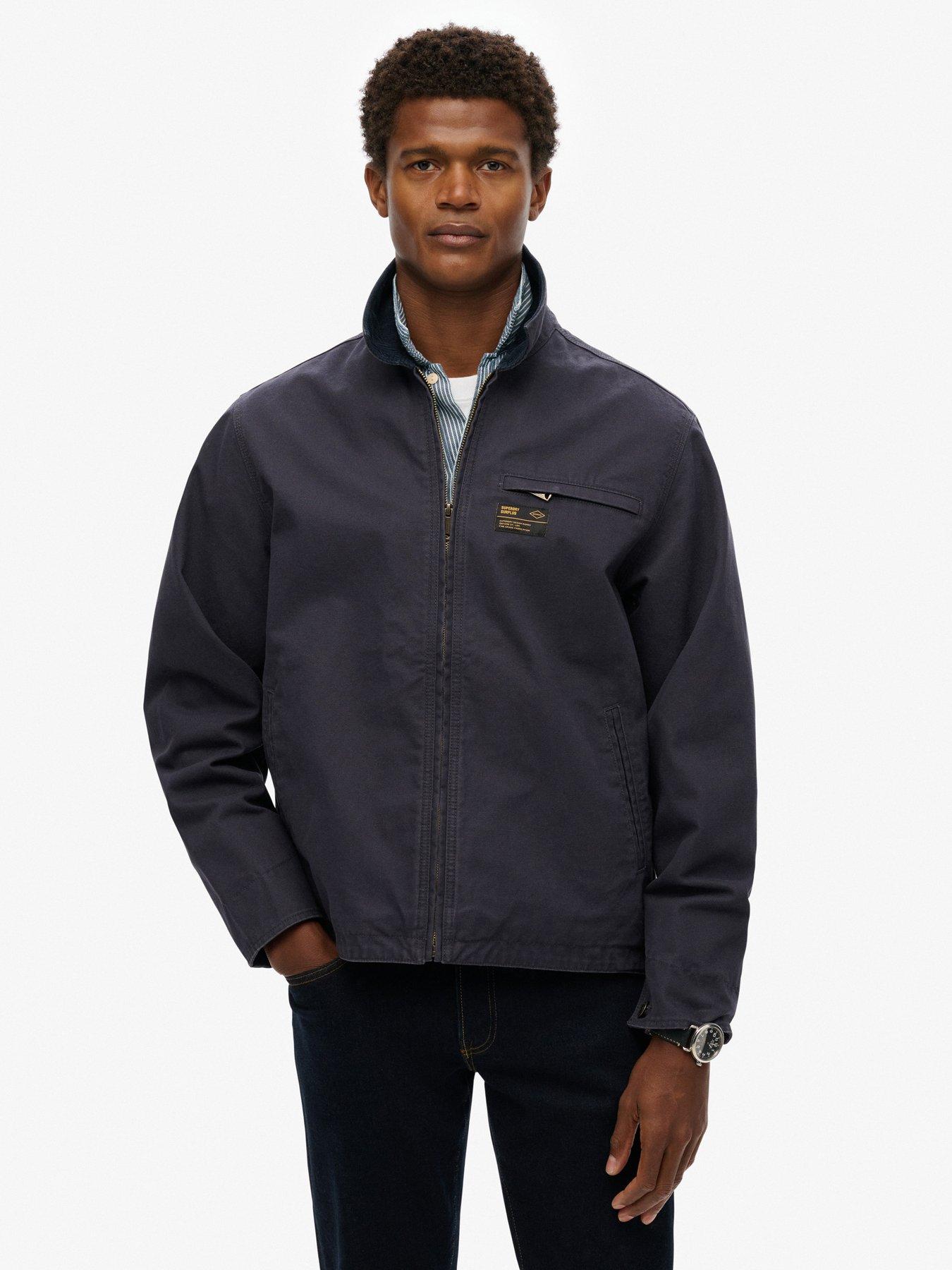 Image 4 of 6 of Superdry Cord Collar Ranch Jacket