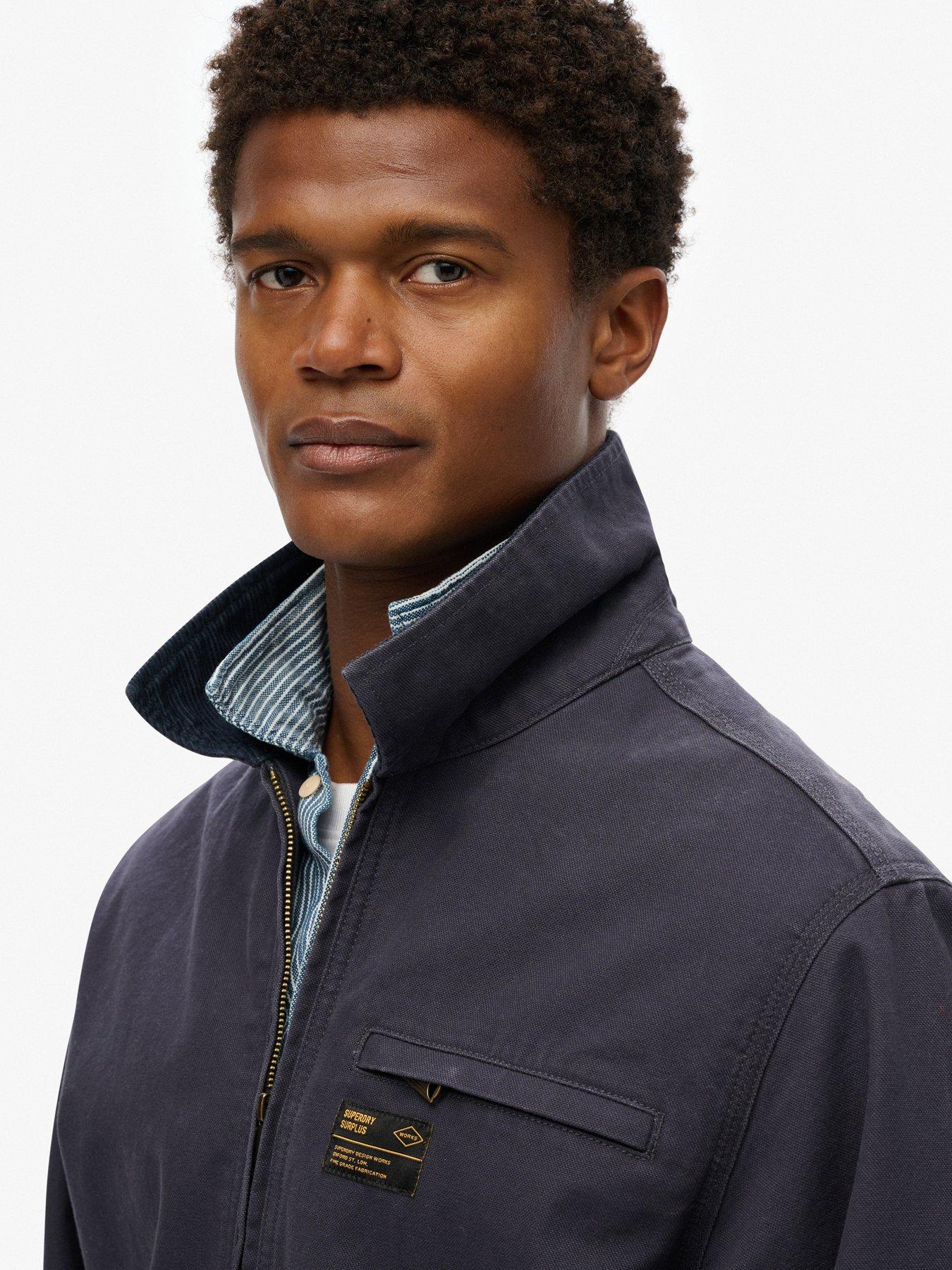 Image 5 of 6 of Superdry Cord Collar Ranch Jacket