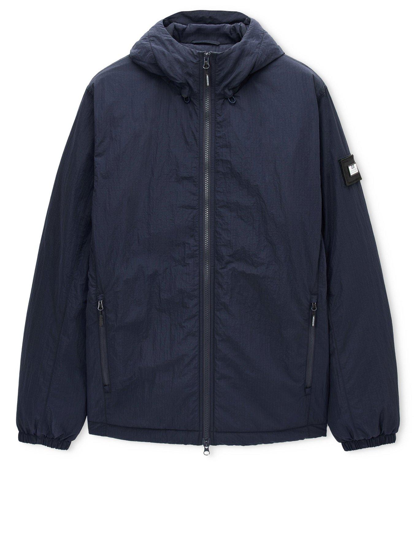 Image 4 of 6 of Weekend Offender Vetterl Thermo Padded Ripstop Jacket - Navy