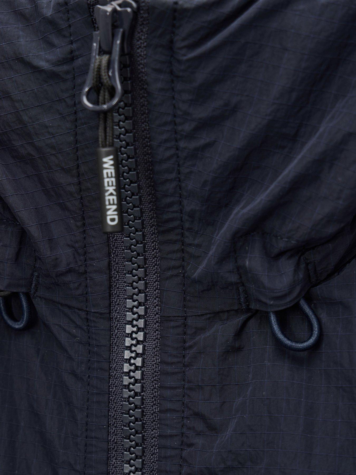 Image 5 of 6 of Weekend Offender Vetterl Thermo Padded Ripstop Jacket - Navy