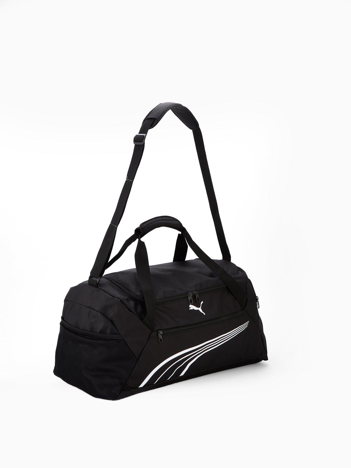  image of puma-unisex-training-fundamental-medium-sports-bag-black