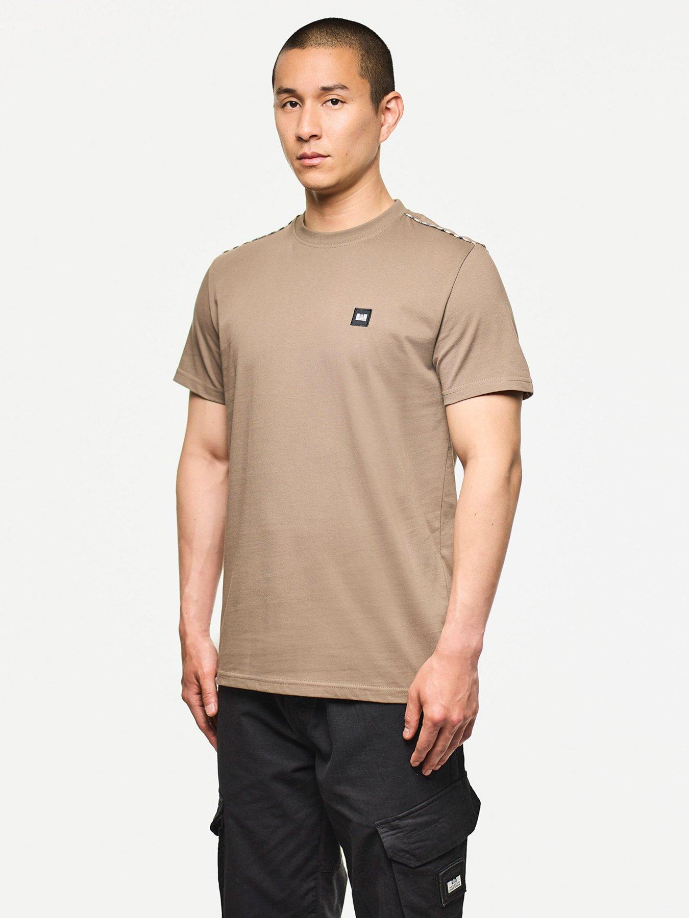 Image 1 of 5 of Weekend Offender Manuel T-Shirt - Brown
