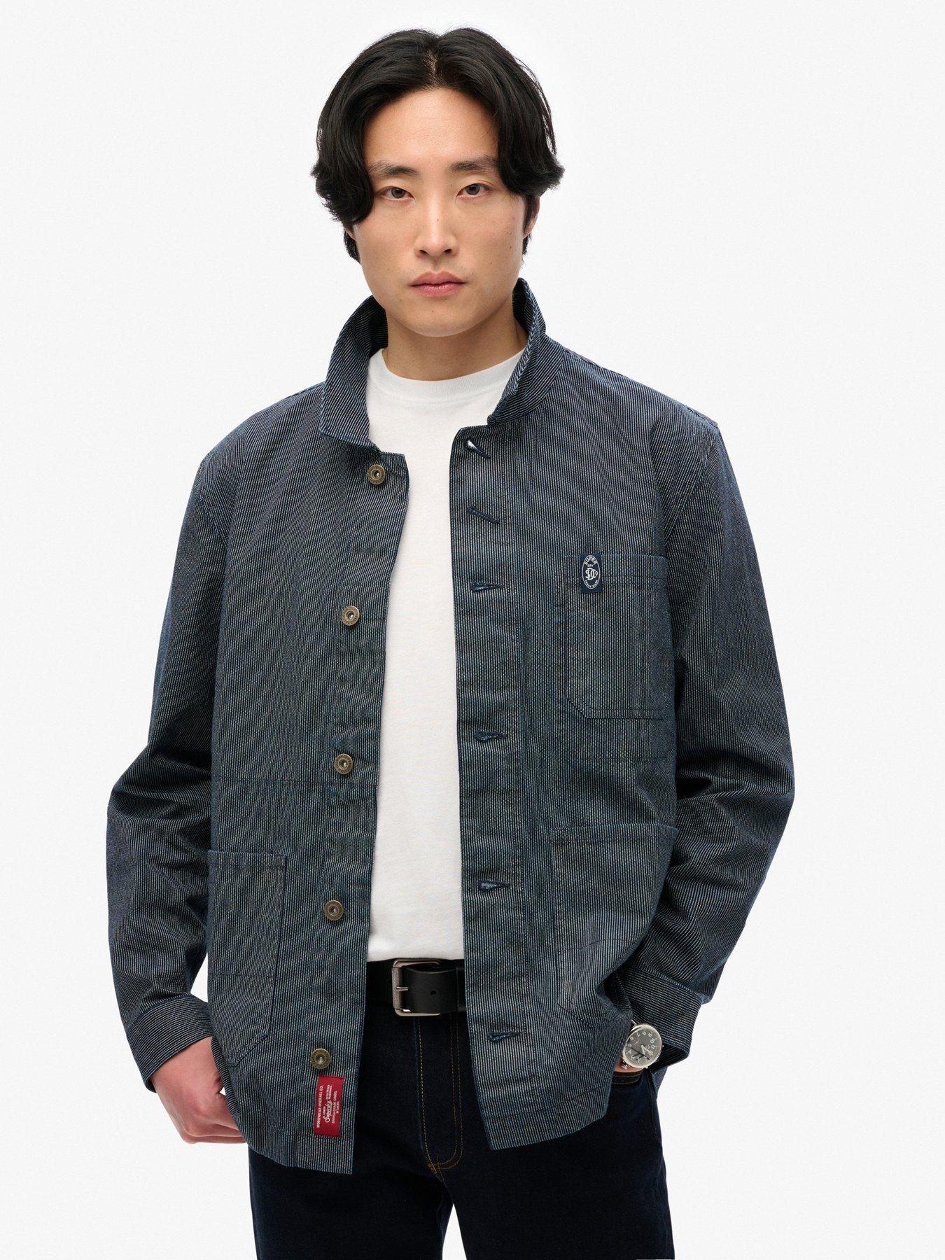 undefined Merchant Overshirt - Navy