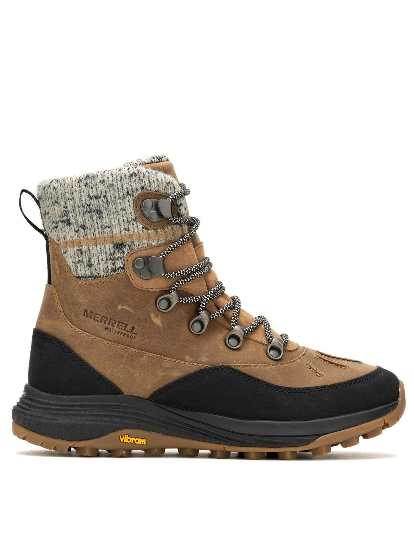 undefined Womens Siren 4 Thermo Mid Zip Waterproof Boots - Brown