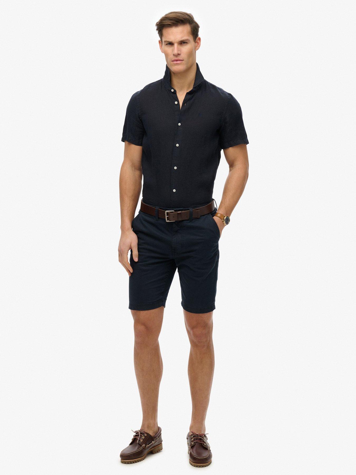 Image 3 of 5 of Superdry Vacation Linen Short Sleeve Shirt