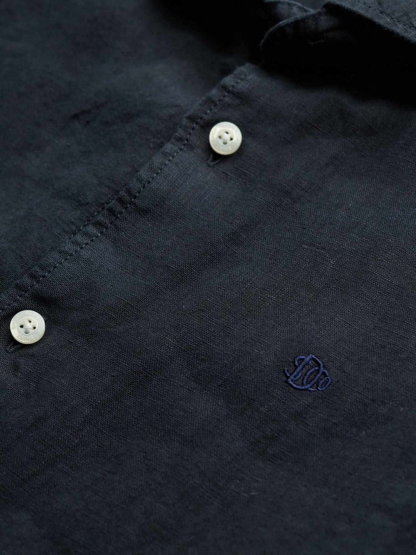 Image 5 of 5 of Superdry Vacation Linen Short Sleeve Shirt