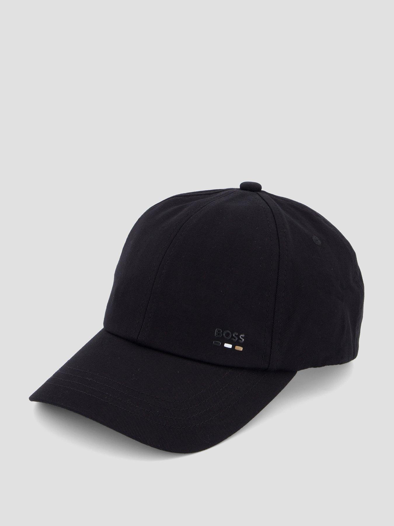 back image of boss-zed-icon-baseball-cap-black