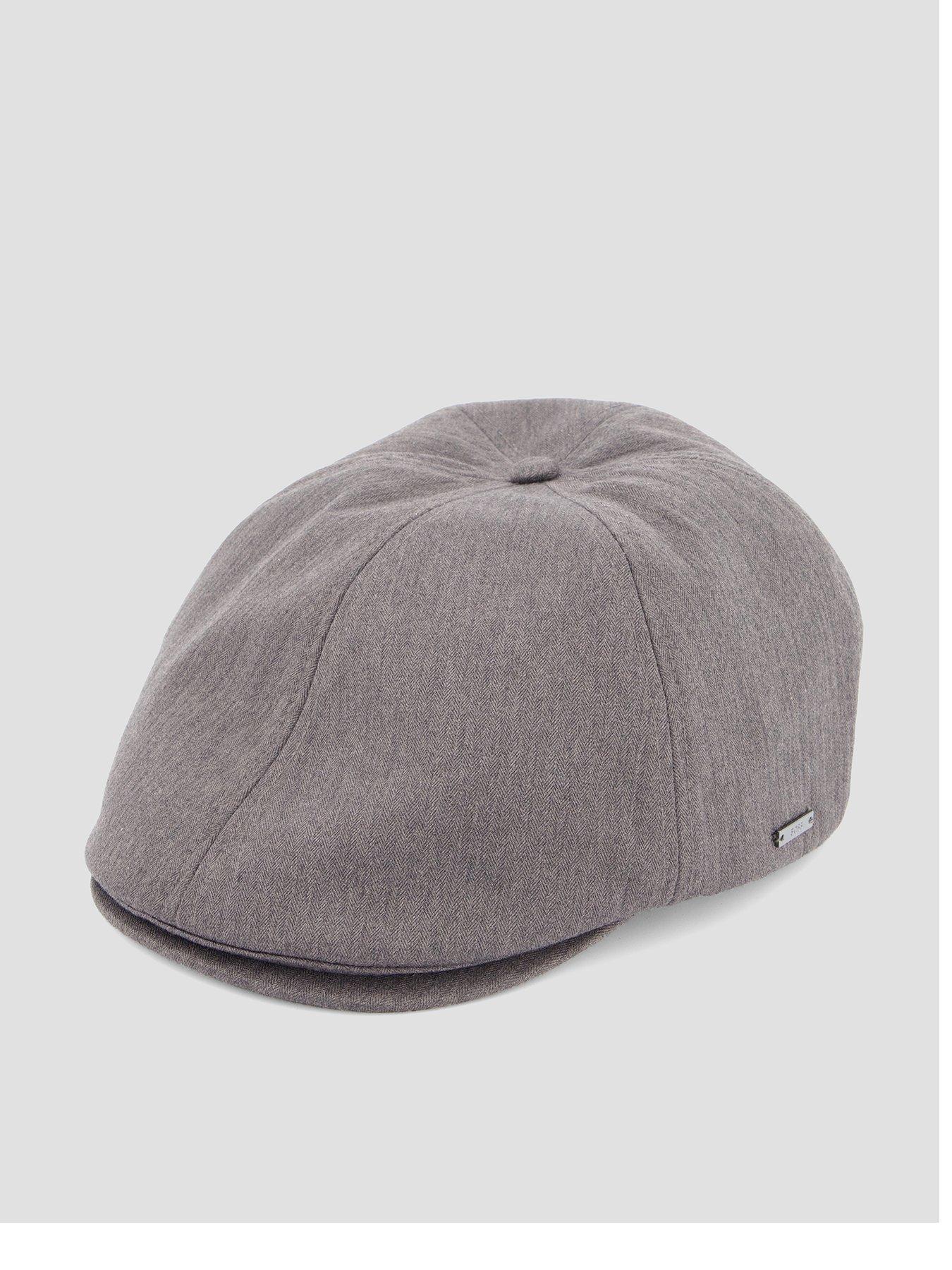 BOSS Trystan Flat Cap - Dark Grey