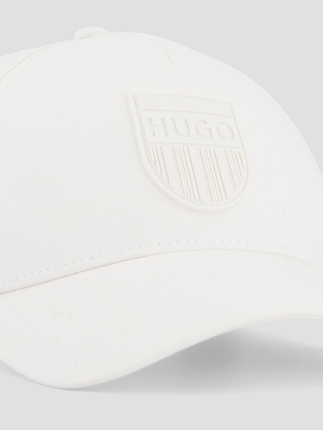  image of hugo-jude-sl-crest-logo-baseball-cap-white