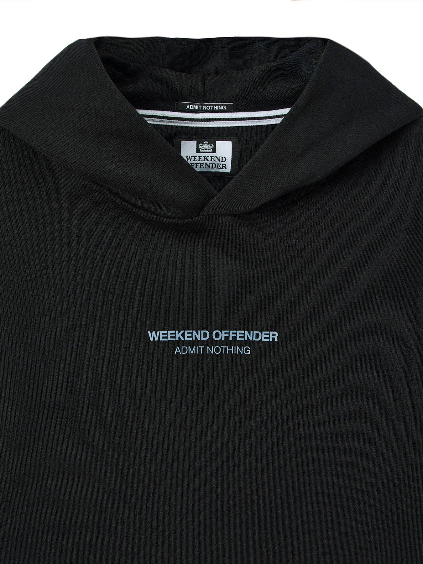 Image 5 of 6 of Weekend Offender Cobain Woan Hoodie - Black