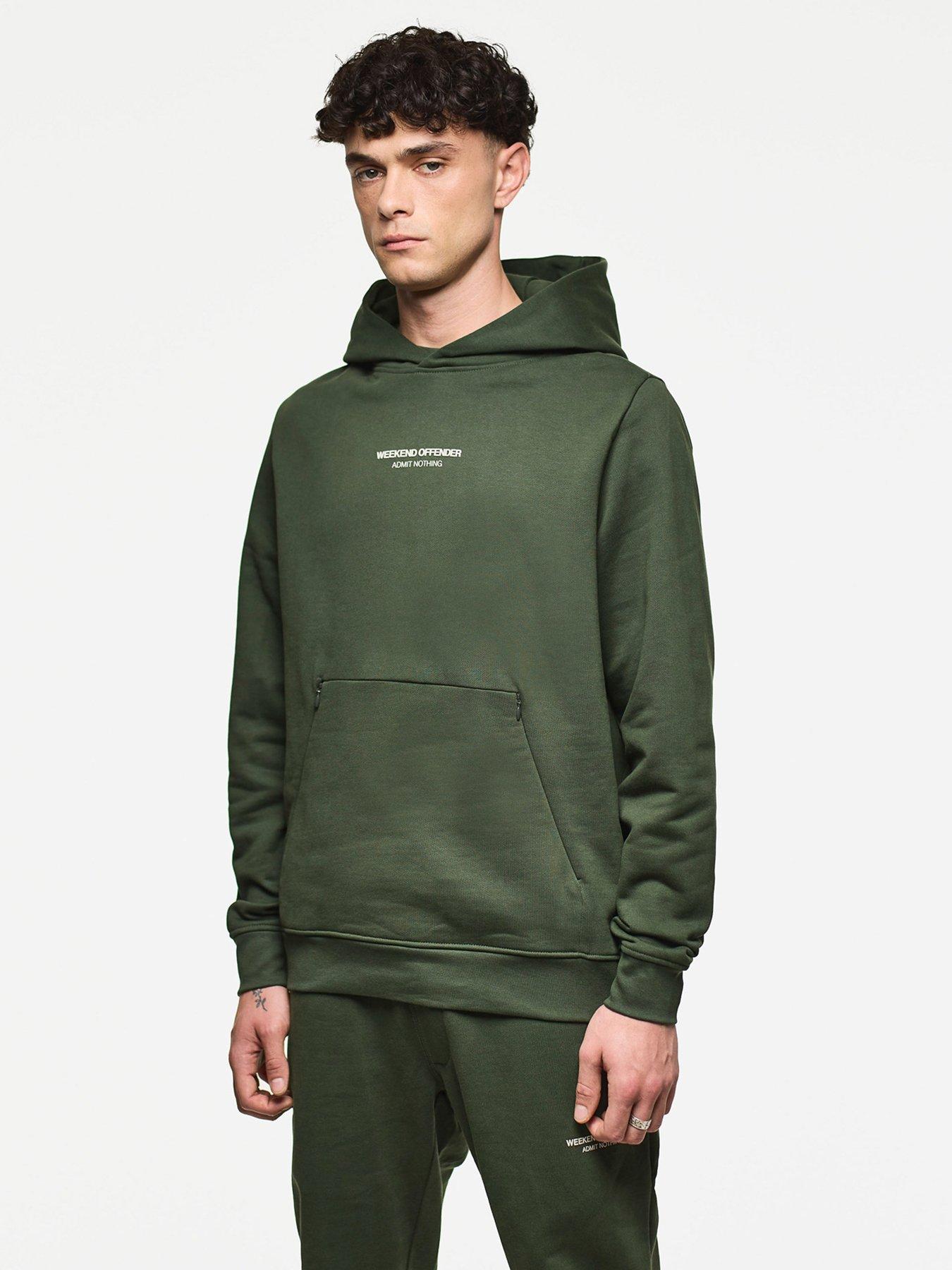 weekend-offender-cobain-woan-hoodie-dark-green