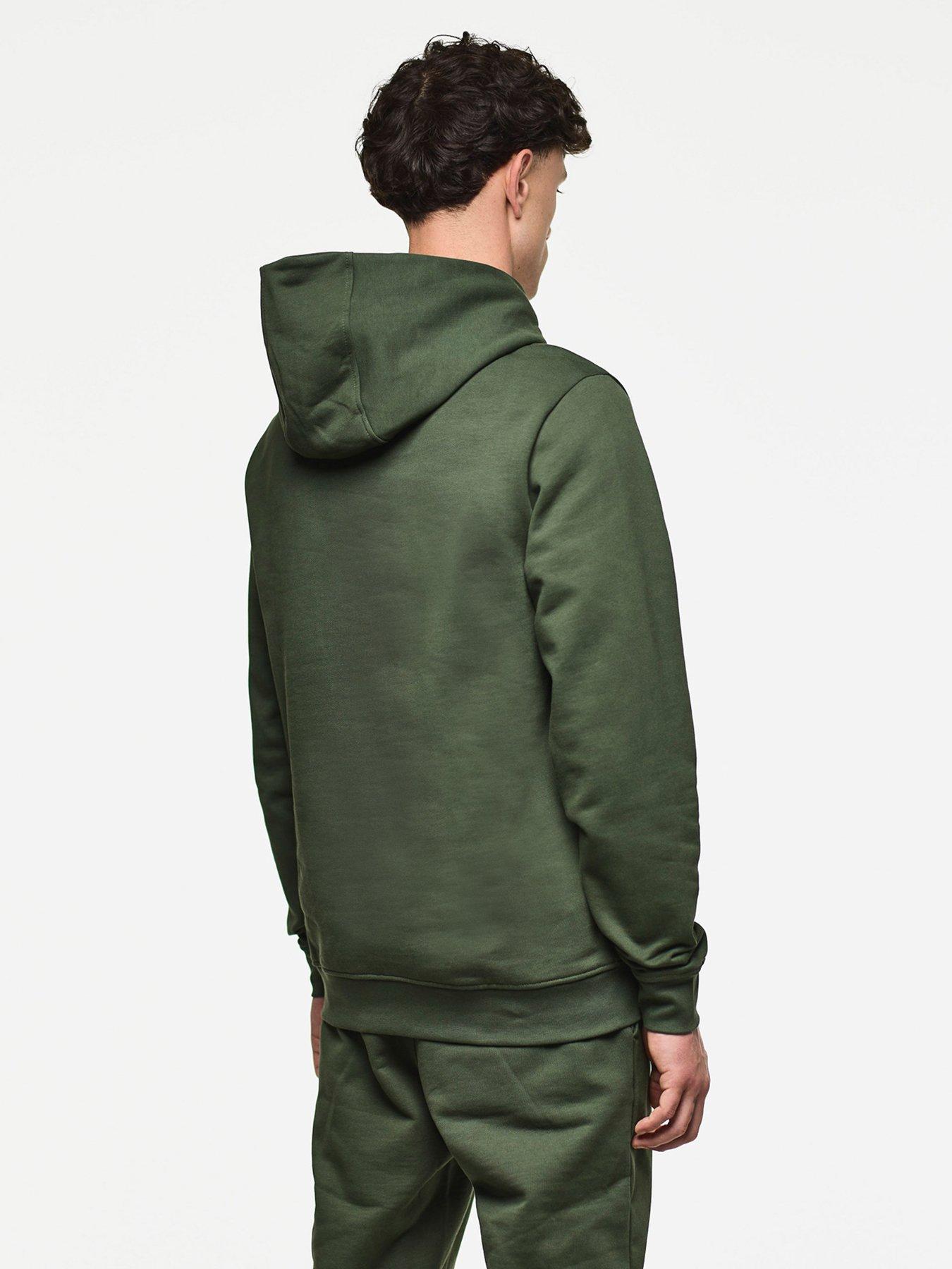 Image 3 of 5 of Weekend Offender Cobain Woan Hoodie - Dark Green