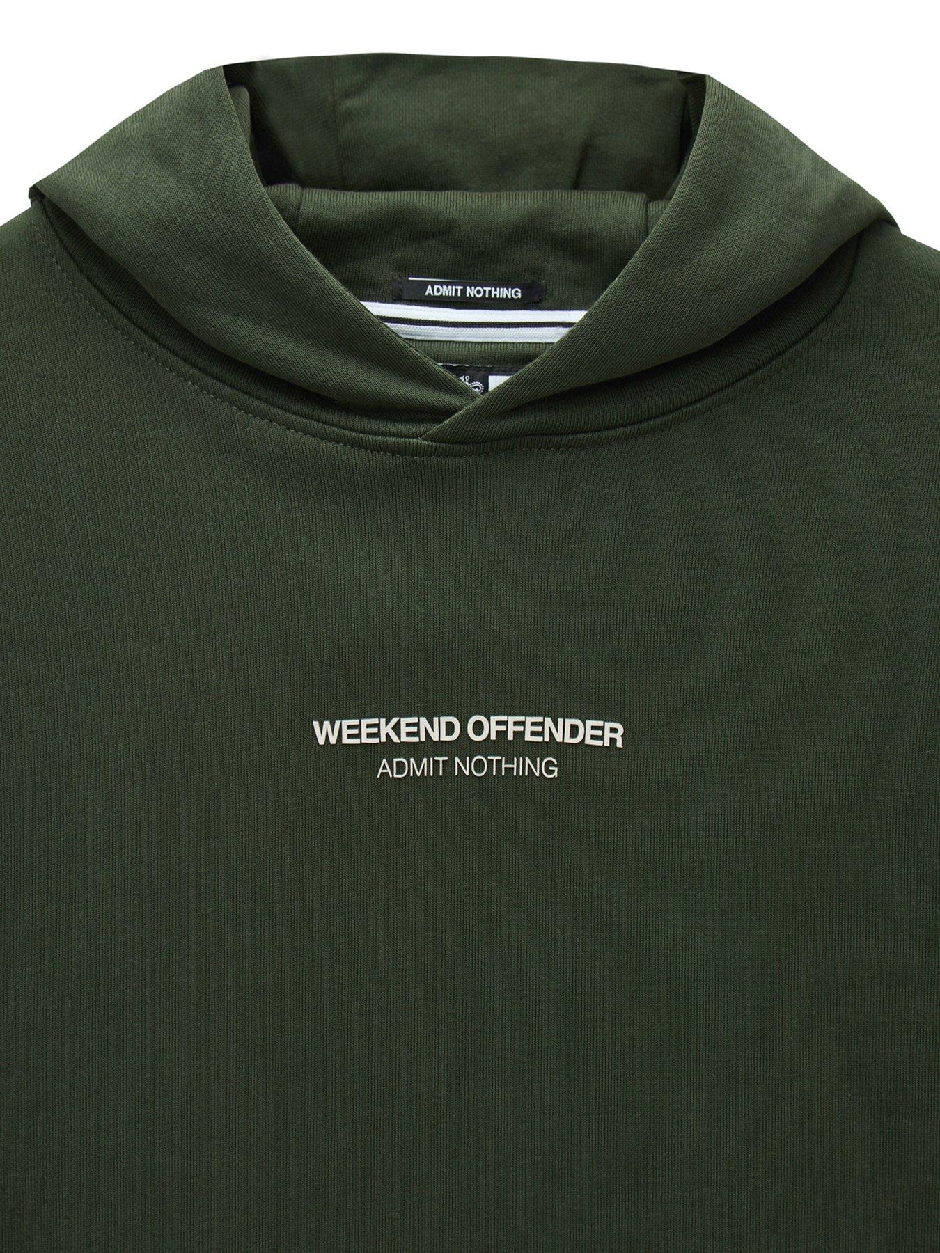 Image 5 of 5 of Weekend Offender Cobain Woan Hoodie - Dark Green