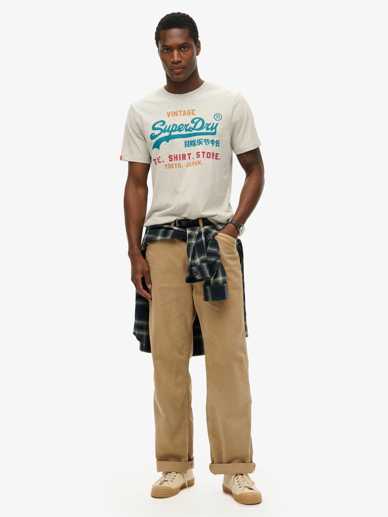 Image 3 of 5 of Superdry Vl Cali Rleaxed Fit Graphic T-shirt - White