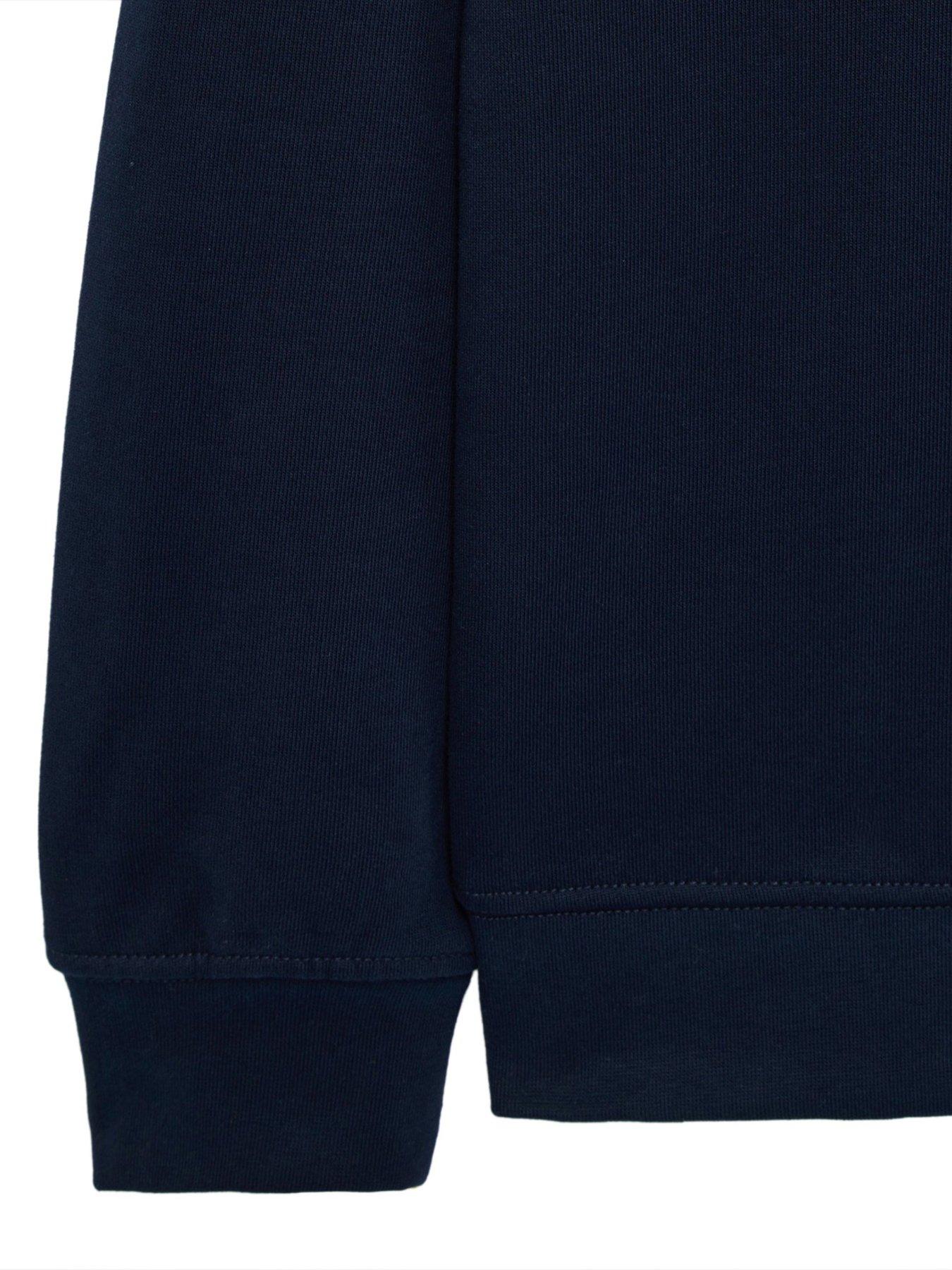 Image 5 of 6 of Weekend Offender Kraviz Quarter Zip Sweatshirt - Navy
