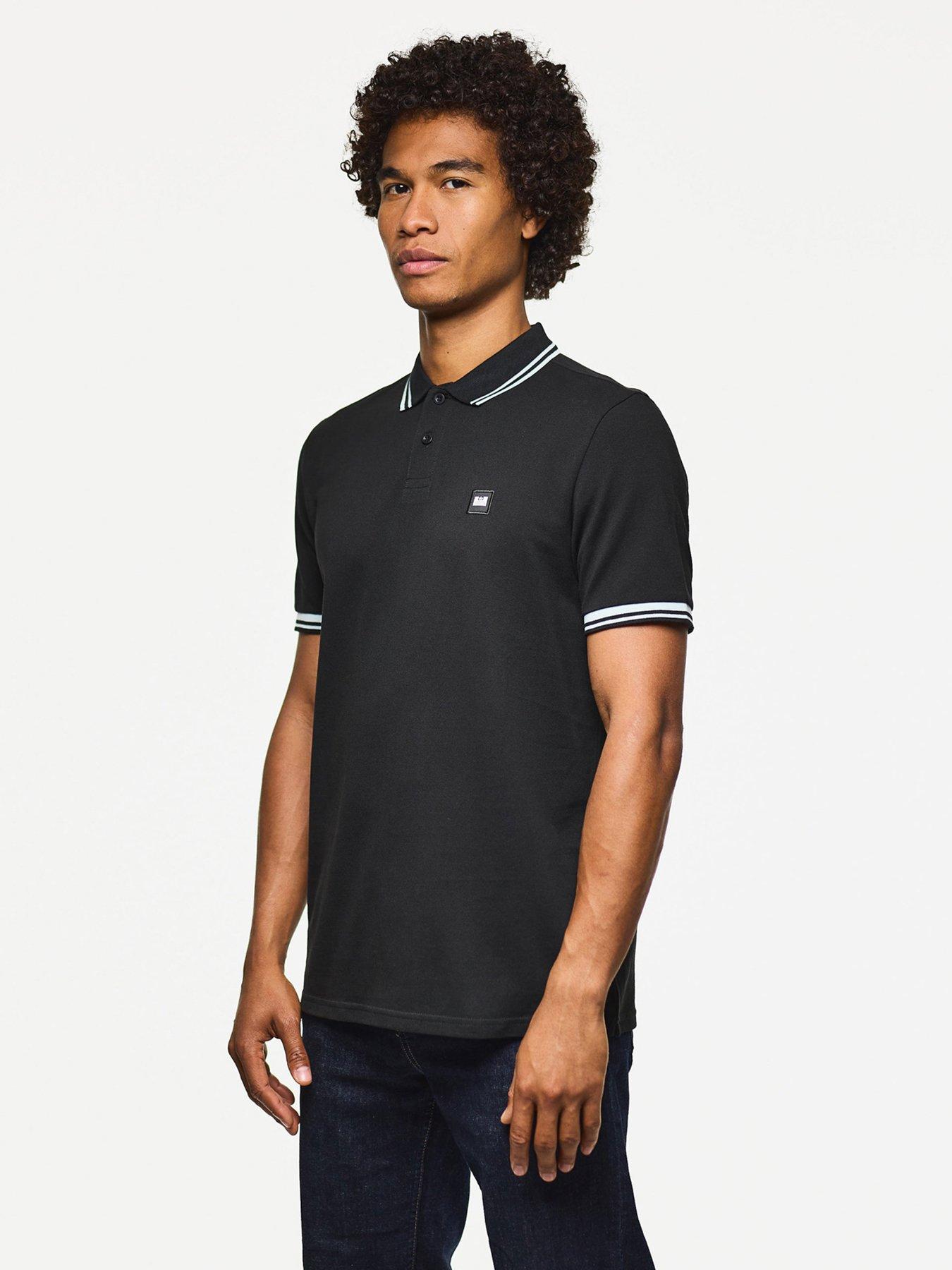 Image 1 of 6 of Weekend Offender Levanto Polo Shirt - Black