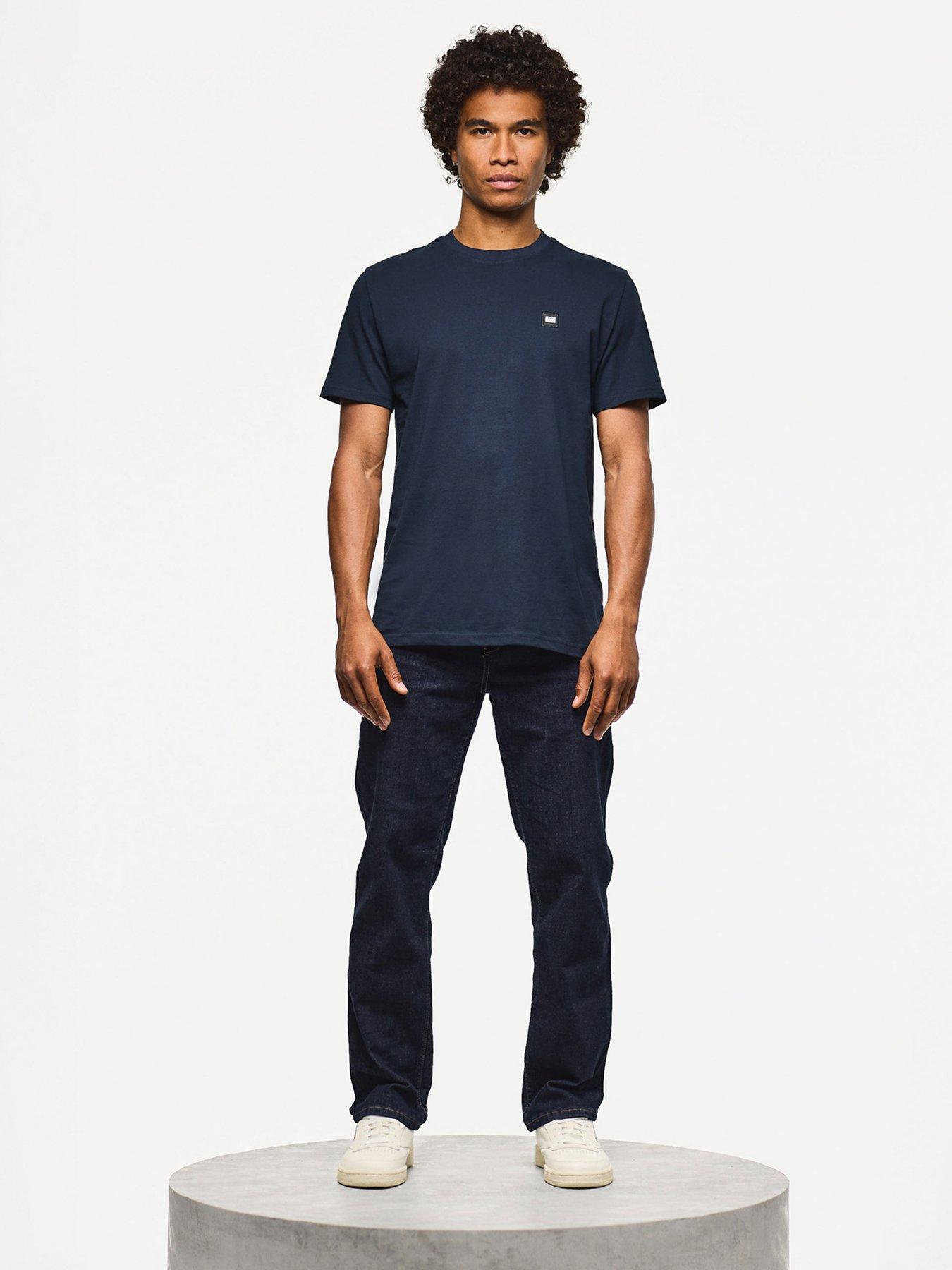 Image 2 of 5 of Weekend Offender Cannon Beach Classic Badge T-Shirt - Navy