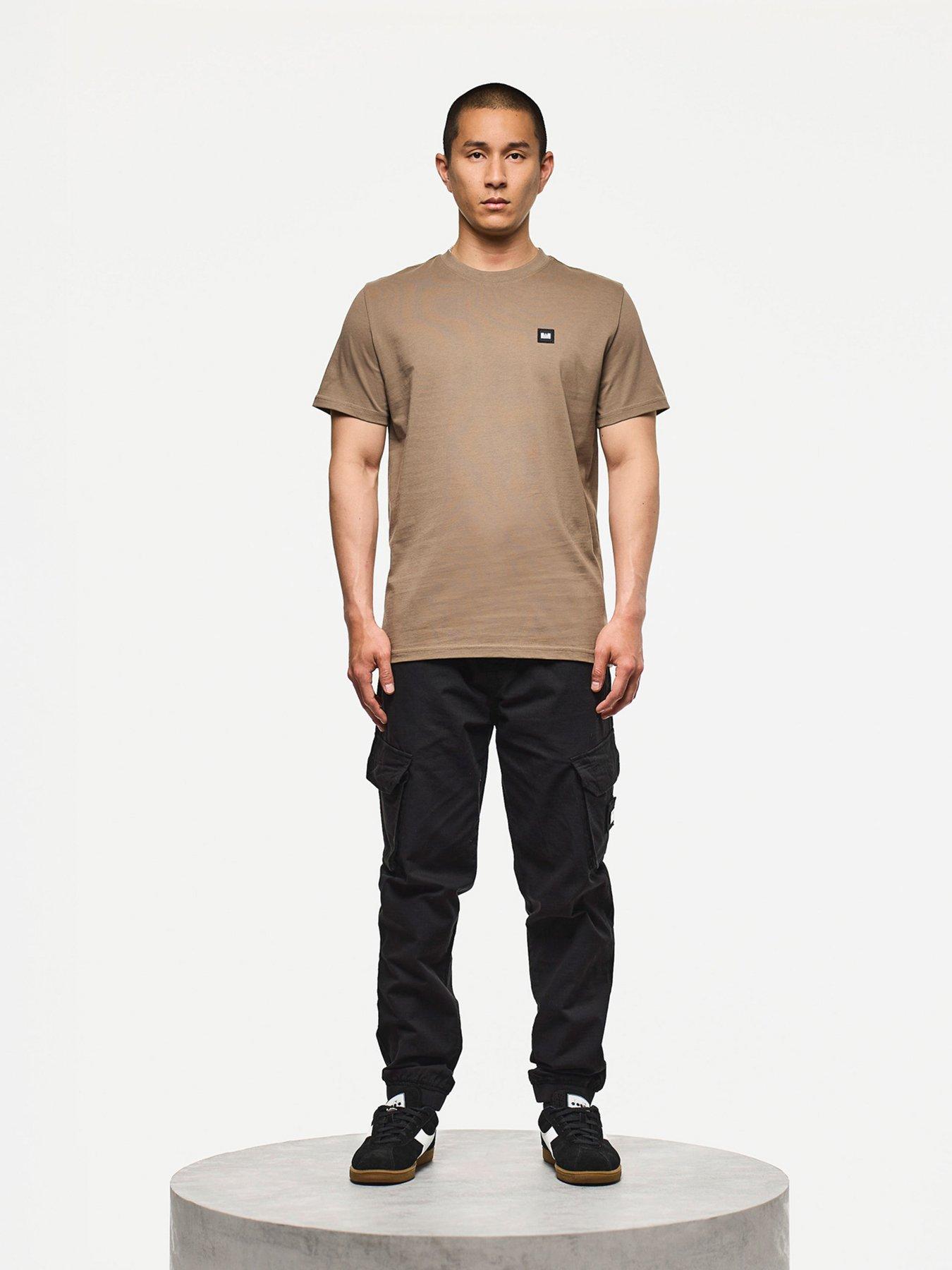 Image 2 of 5 of Weekend Offender Cannon Beach Classic Badge T-Shirt - Brown