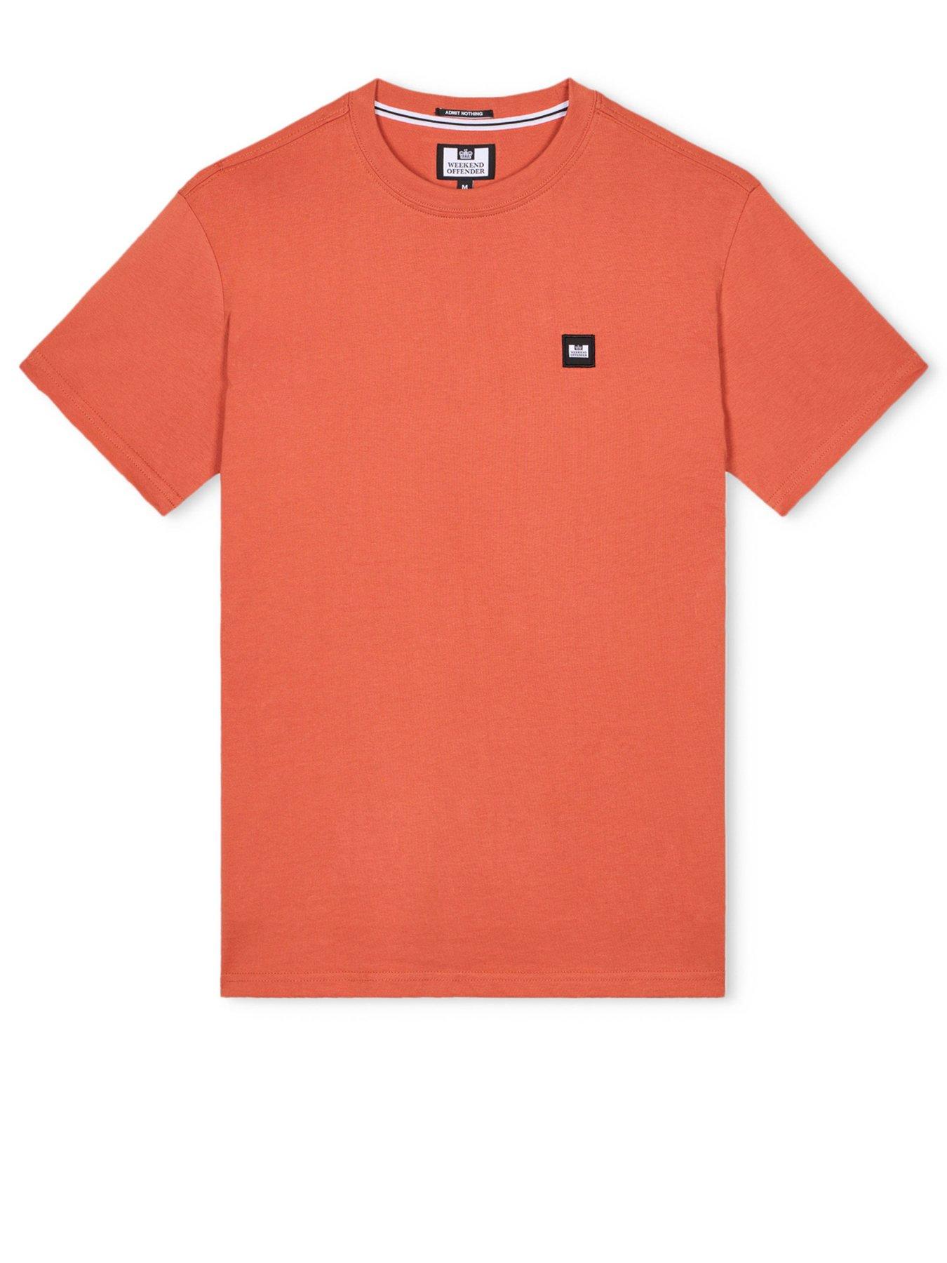 Image 4 of 5 of Weekend Offender Cannon Beach Classic Badge T-Shirt - Red