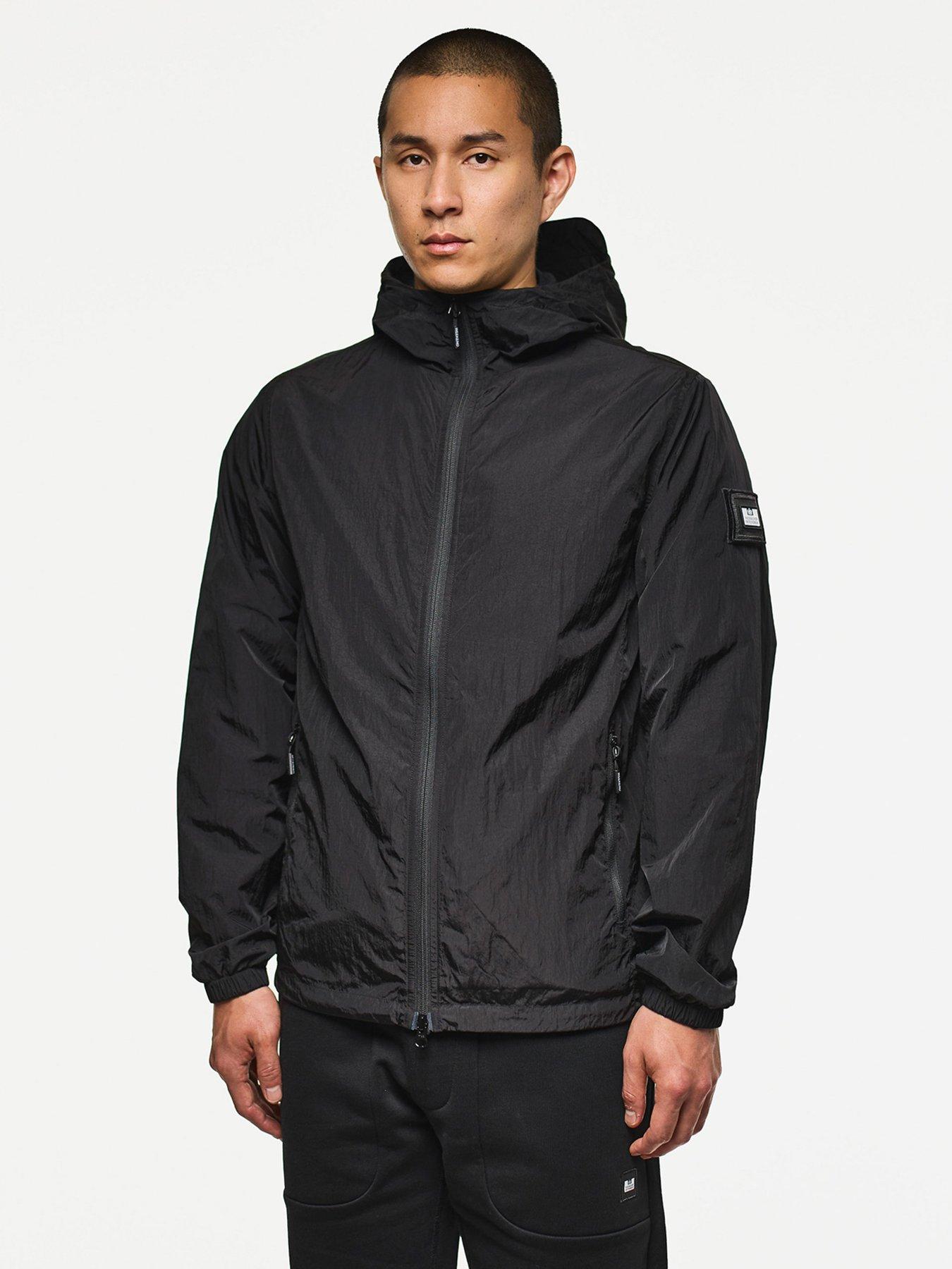 Image 1 of 6 of Weekend Offender Technician Classic Windbreaker Jacket - Black