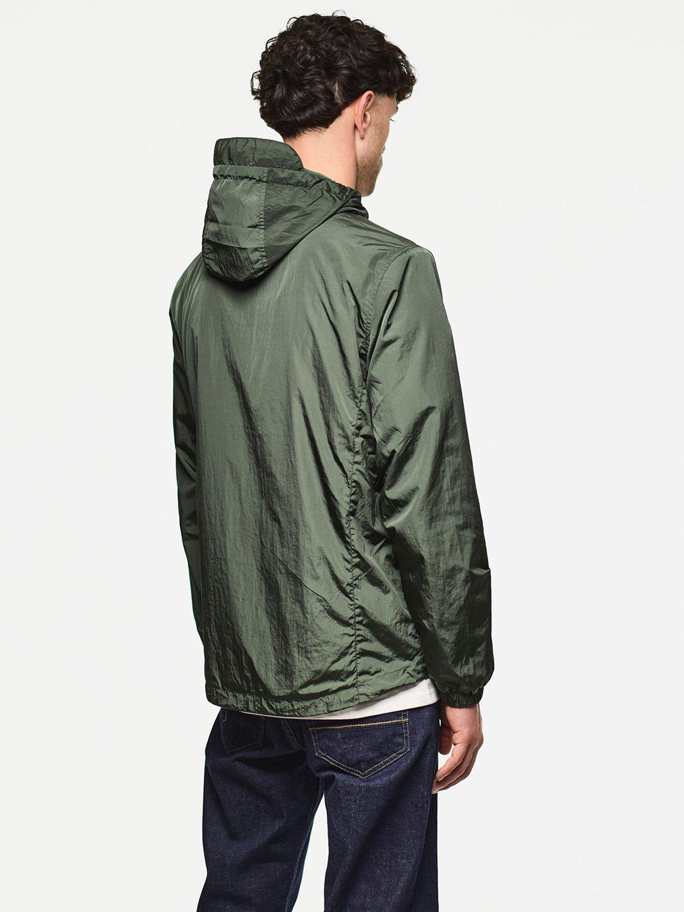 Image 3 of 6 of Weekend Offender Technician Classic Windbreaker Jacket - Dark Green