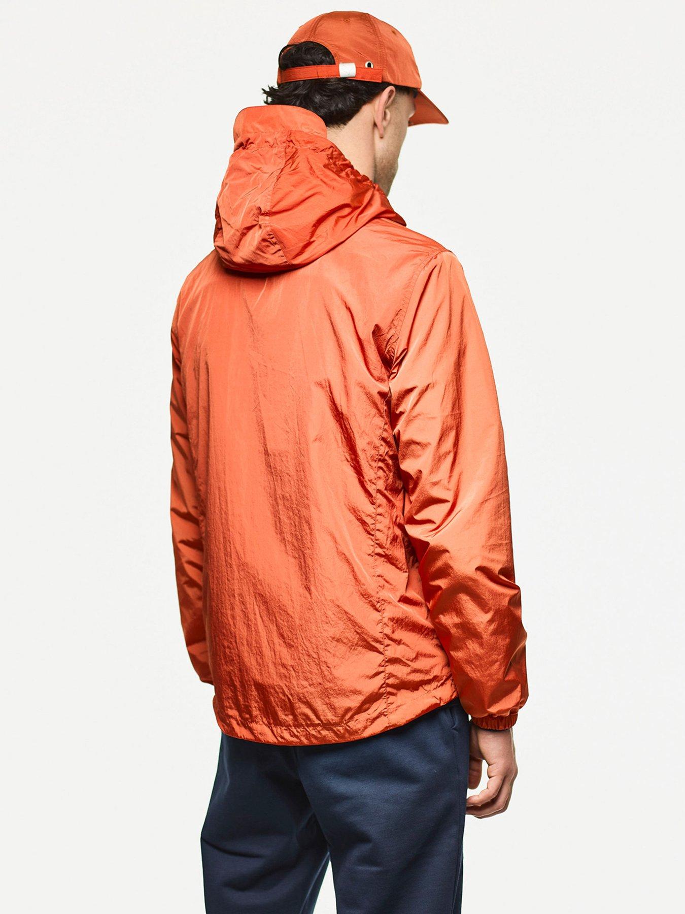 Image 3 of 6 of Weekend Offender Technician Classic Windbreaker Jacket - Orange