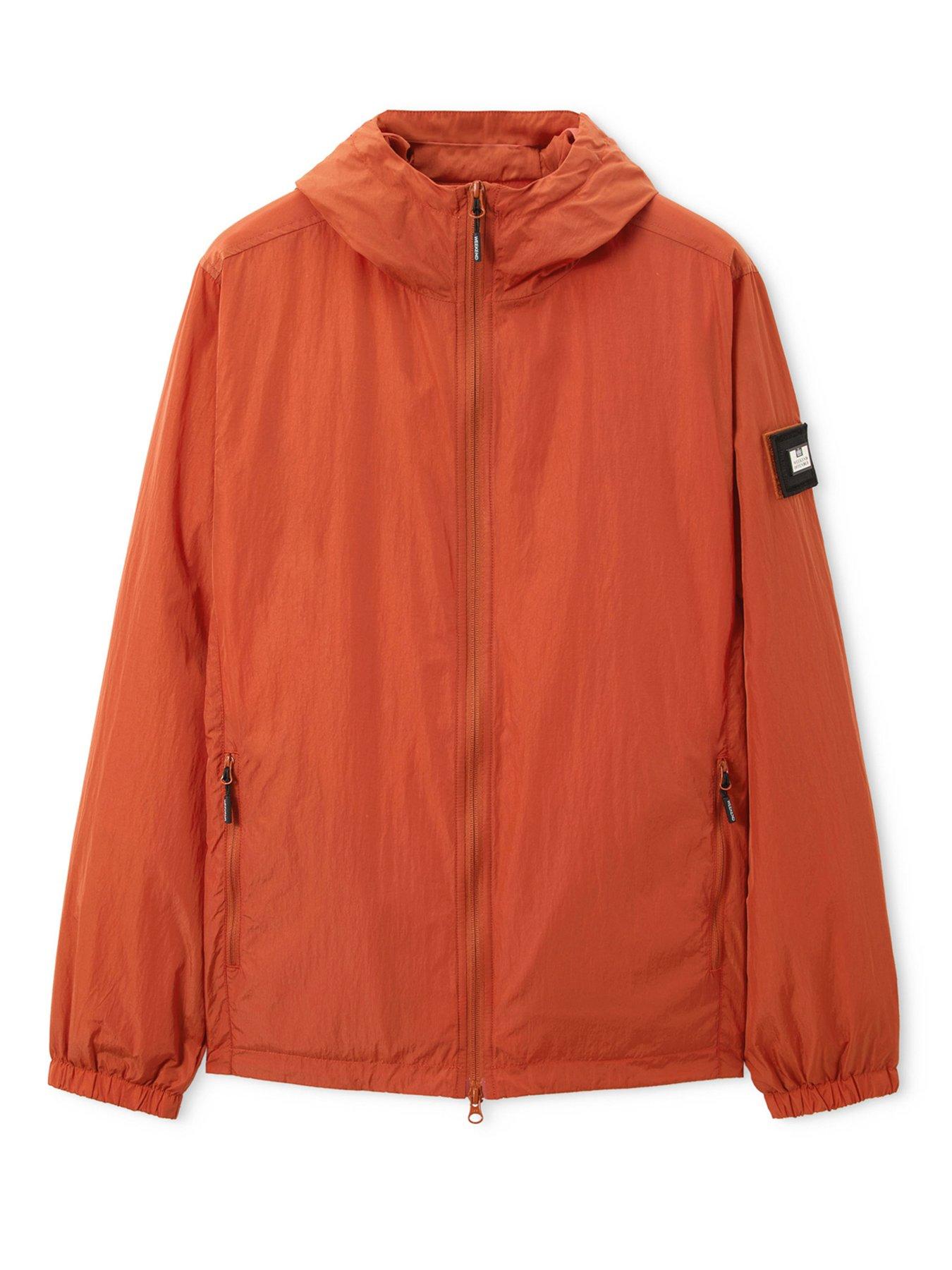Image 4 of 6 of Weekend Offender Technician Classic Windbreaker Jacket - Orange
