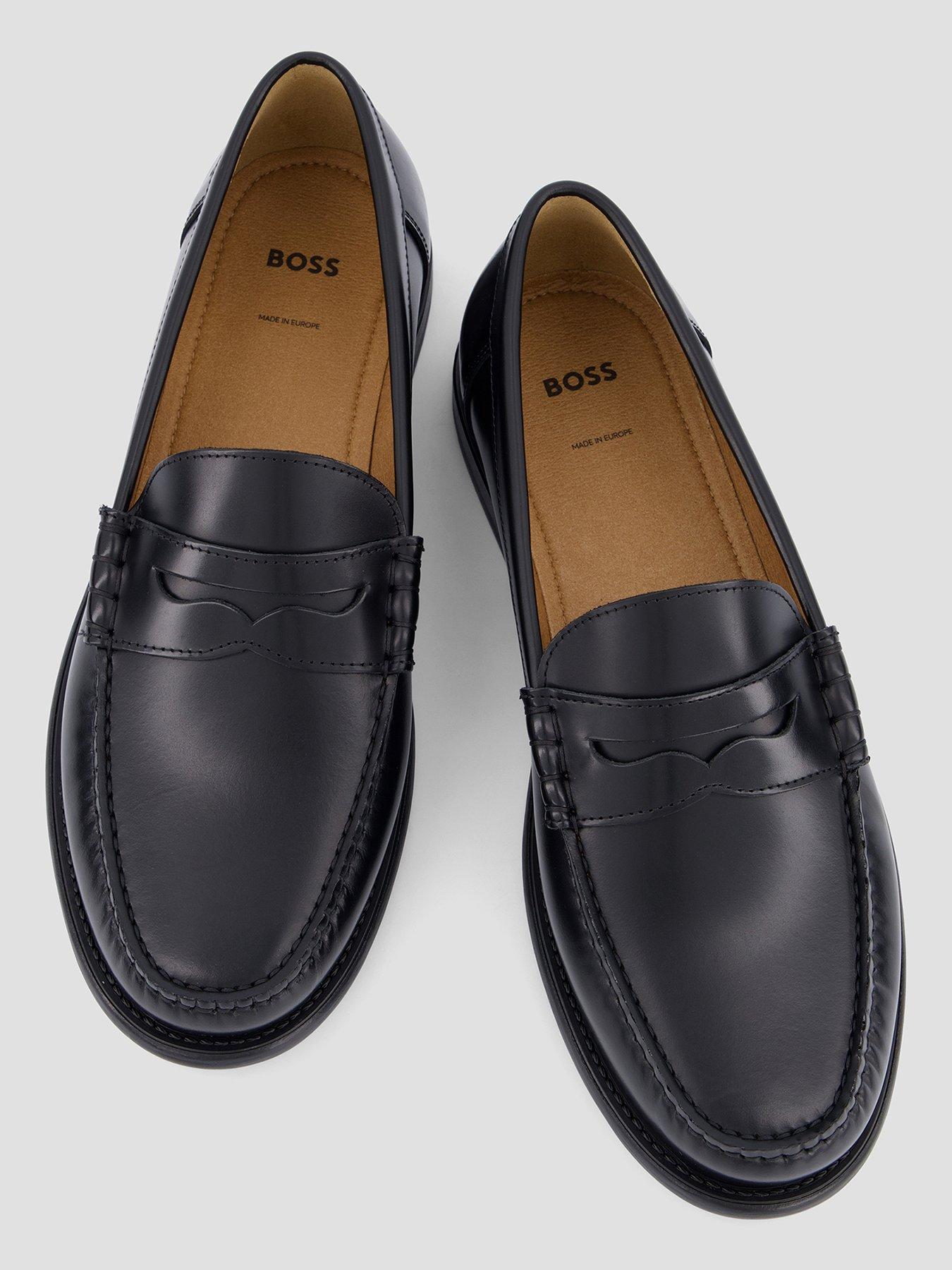  image of boss-tevan-mocc-leather-loafers-black