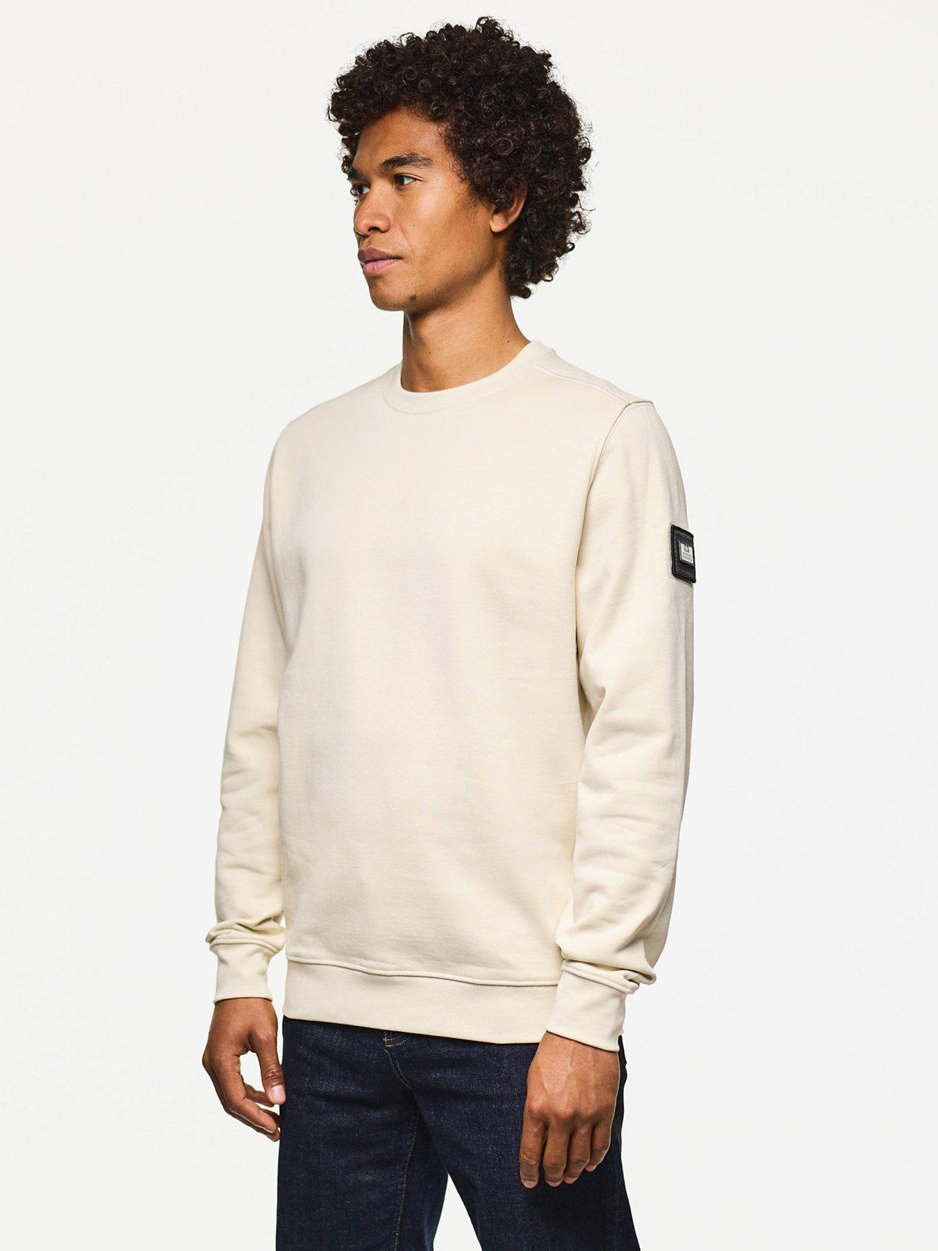 weekend-offender-thunder-classic-crew-sweatshirt-beige