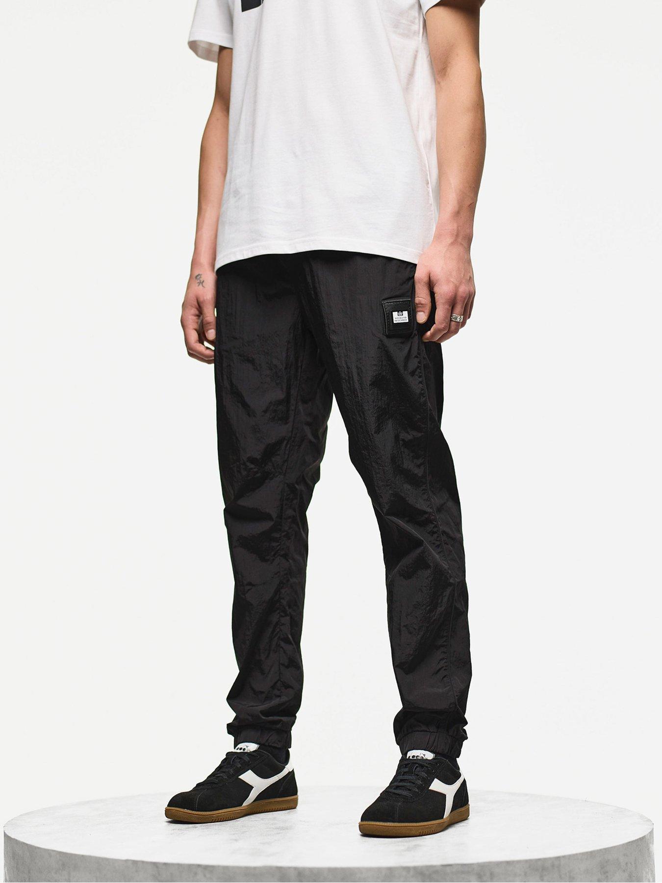 Image 1 of 6 of Weekend Offender Keller Parachute Pants - Black