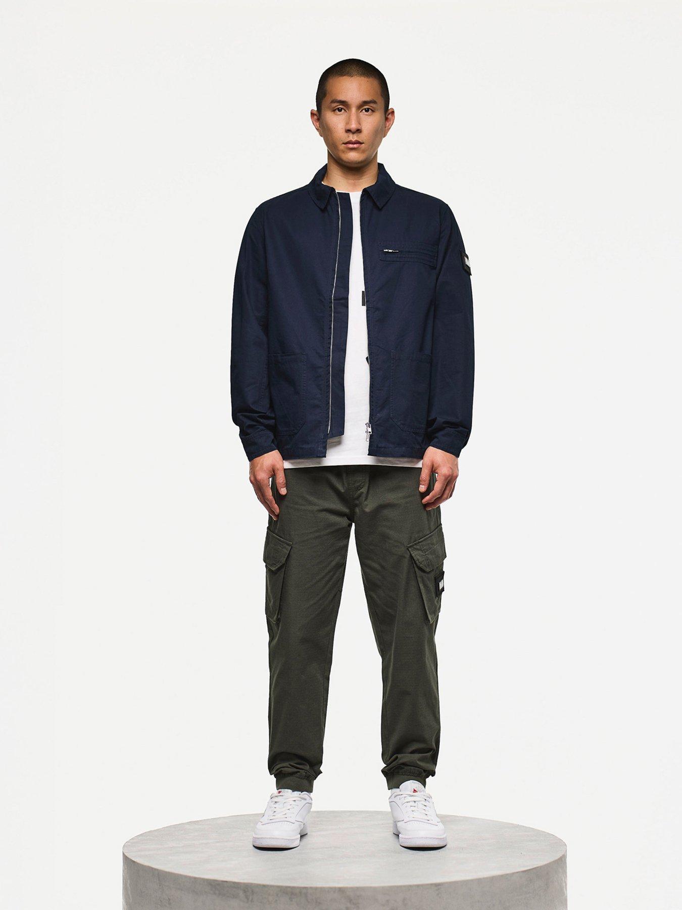Image 2 of 6 of Weekend Offender Caleb Overshirt - Navy