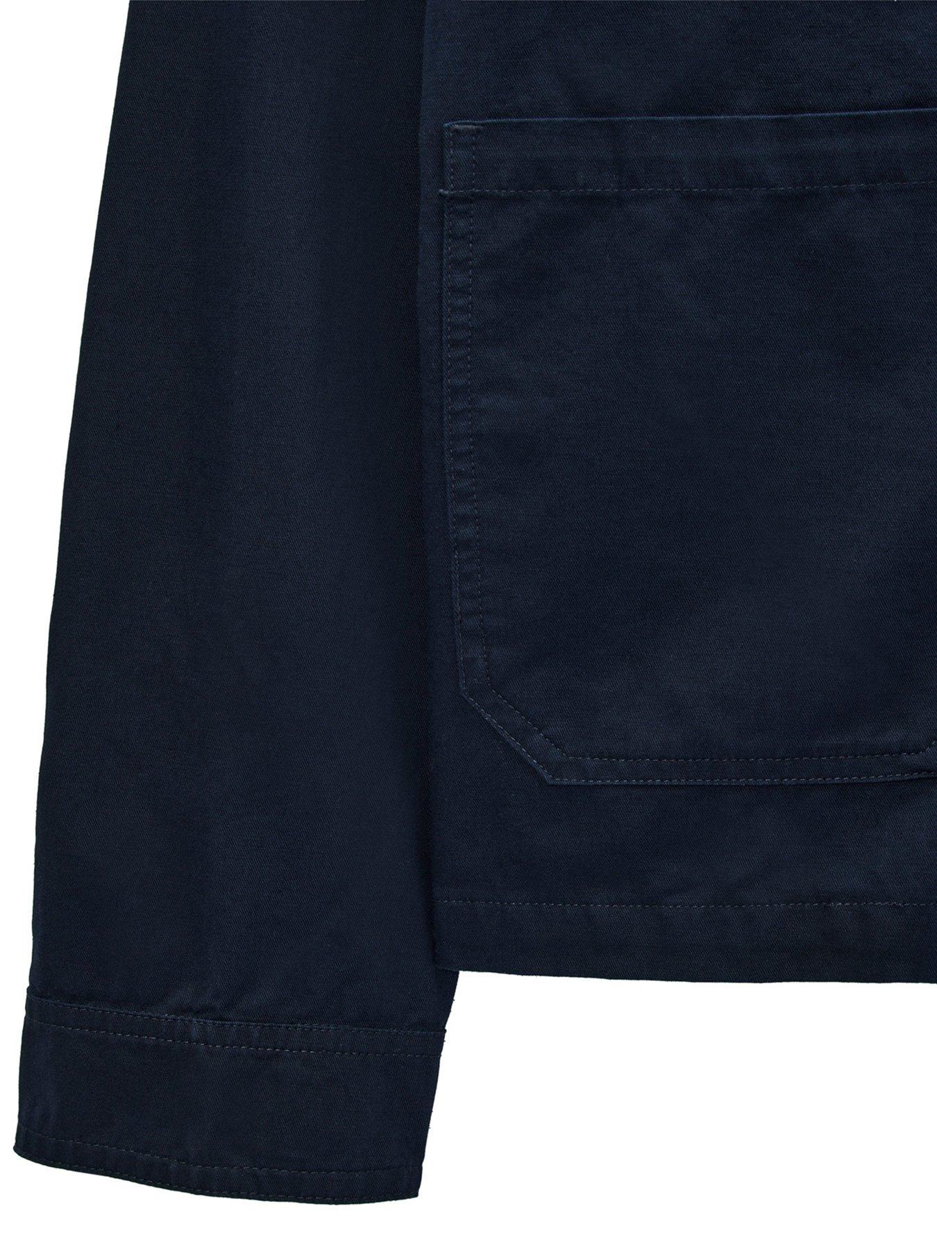 Image 6 of 6 of Weekend Offender Caleb Overshirt - Navy