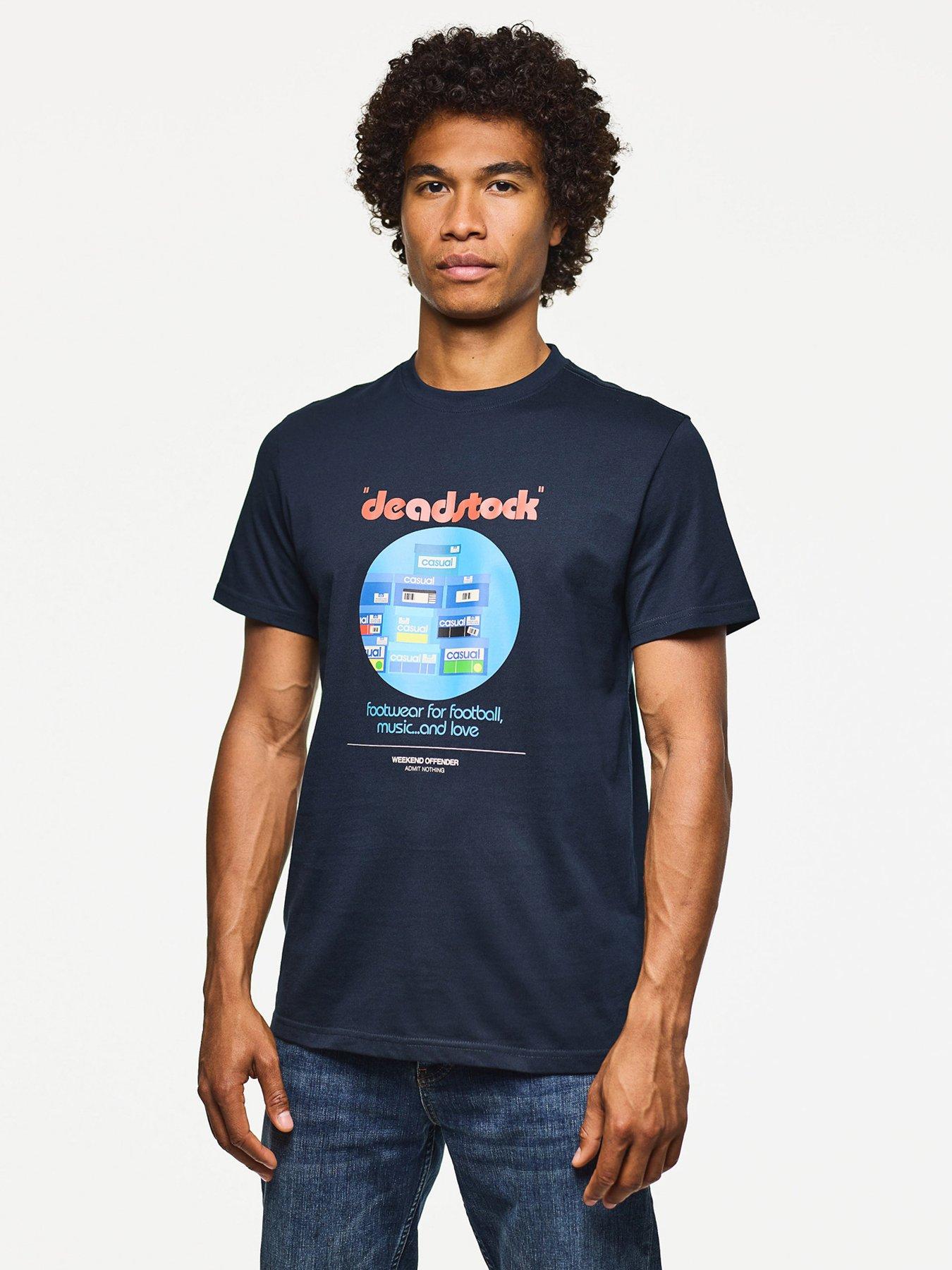 Weekend Offender Deadstock Graphic T-Shirt - Navy
