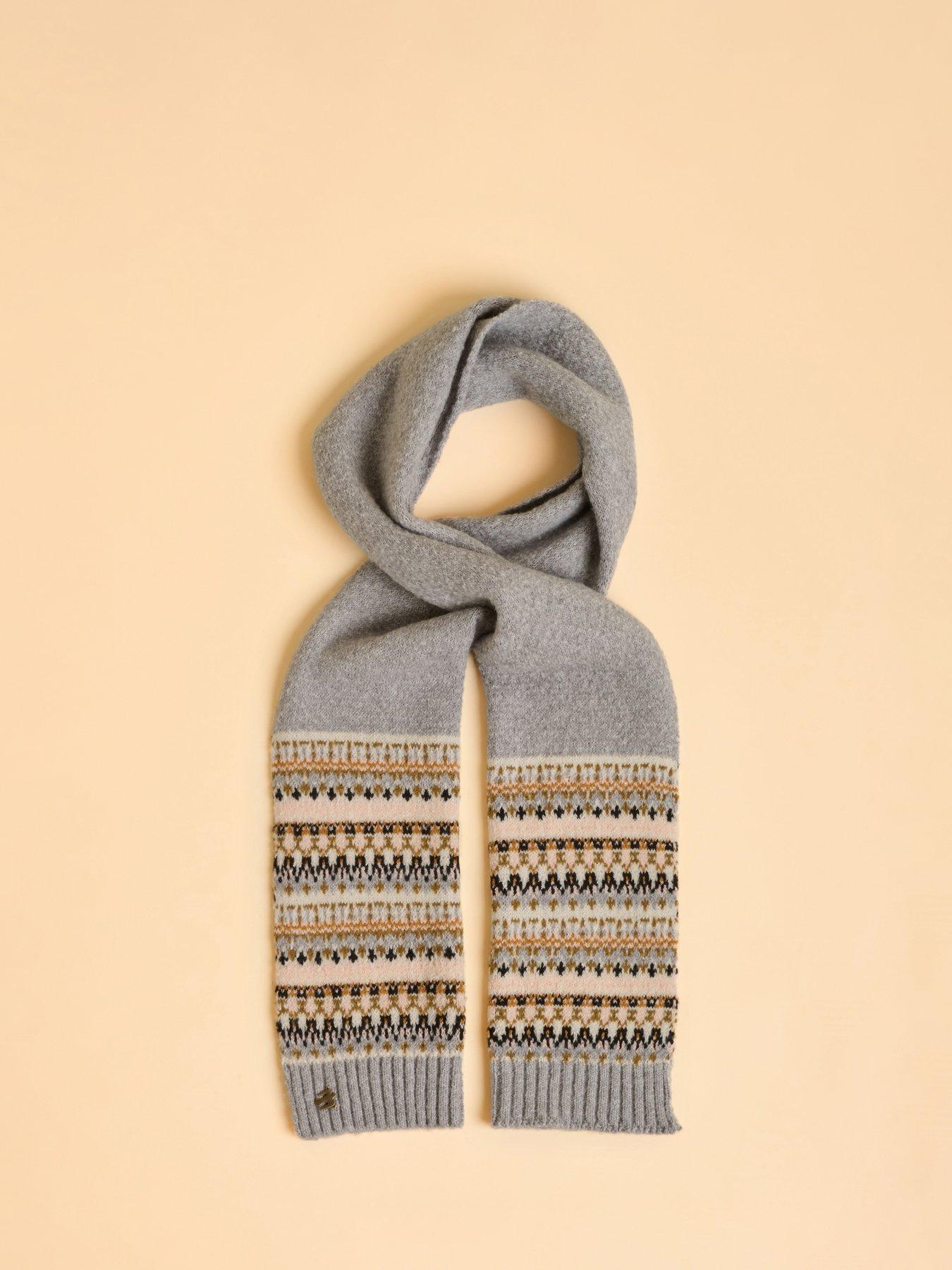  image of brakeburn-thistle-scarf-grey