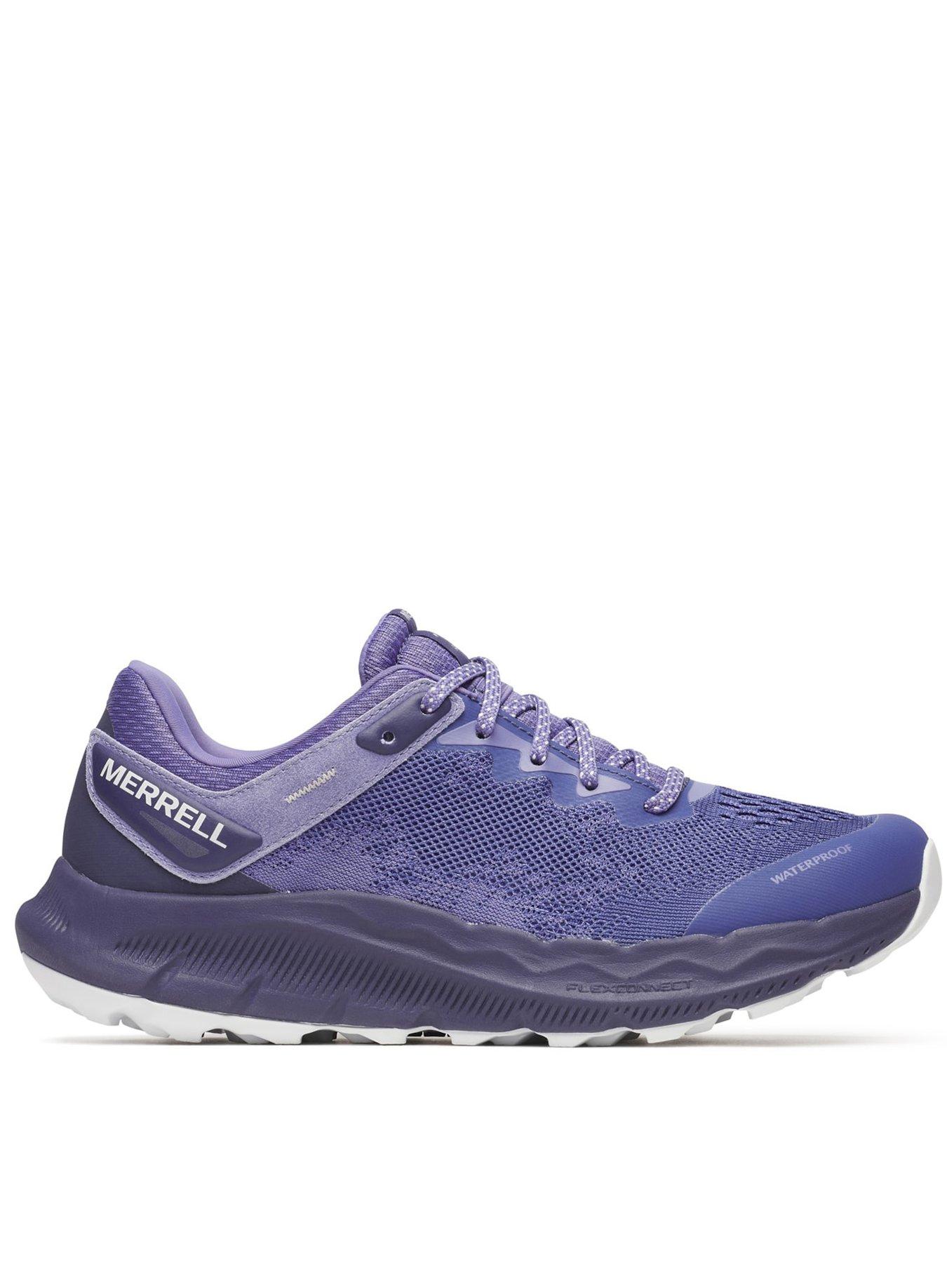 front image of merrell-womens-antora-4-waterproof-walking-shoes-purple