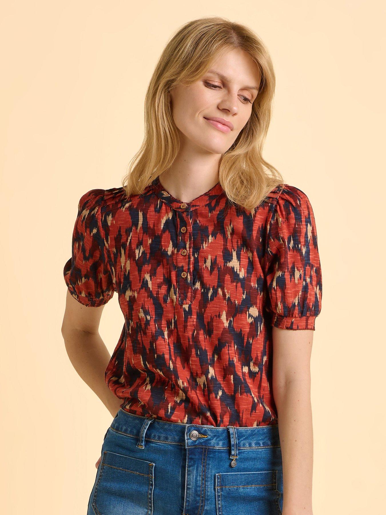 undefined Lily Blouse - Red