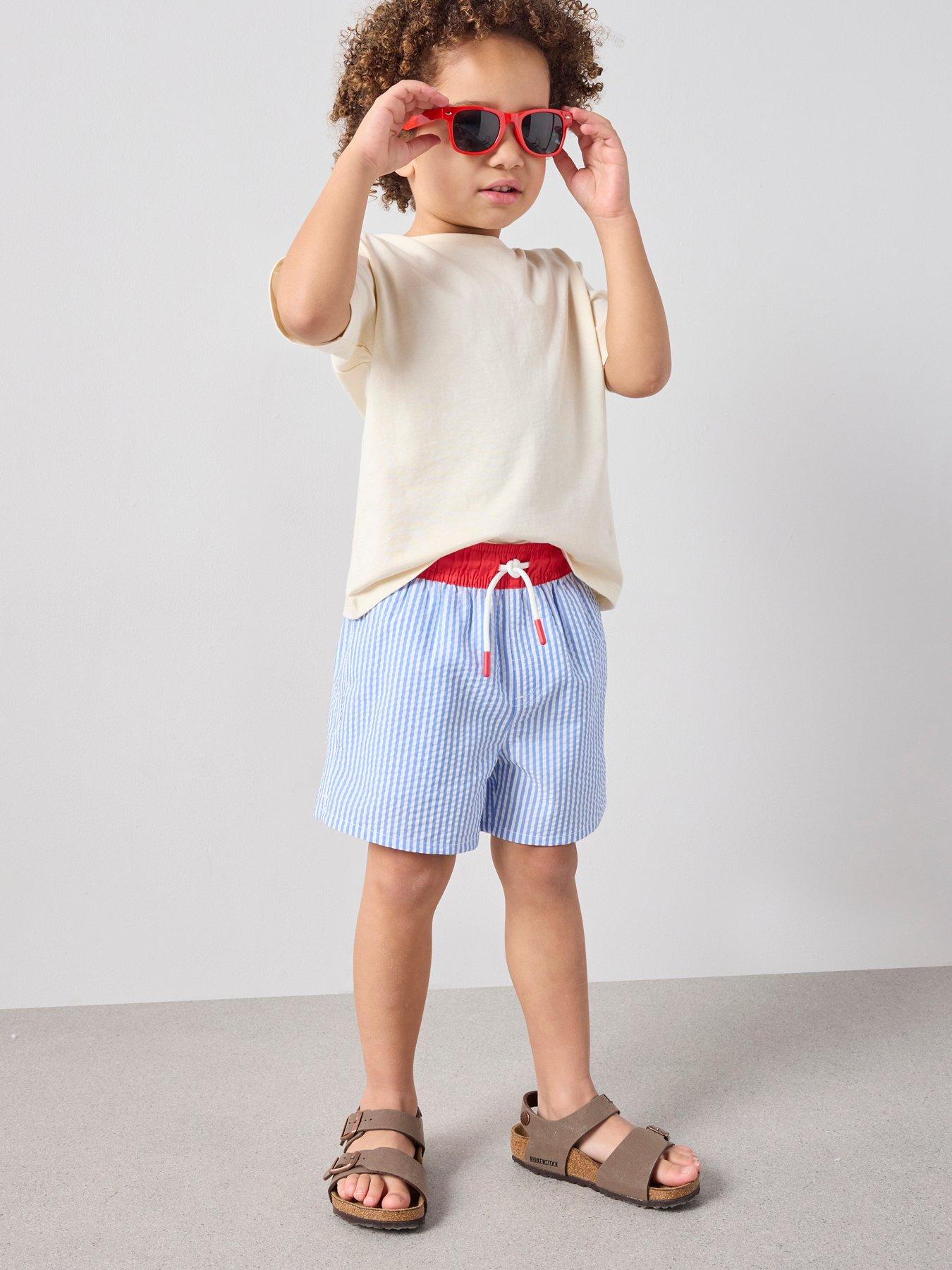 The Very Collection Boys Cargo Swim Shorts - Multi
