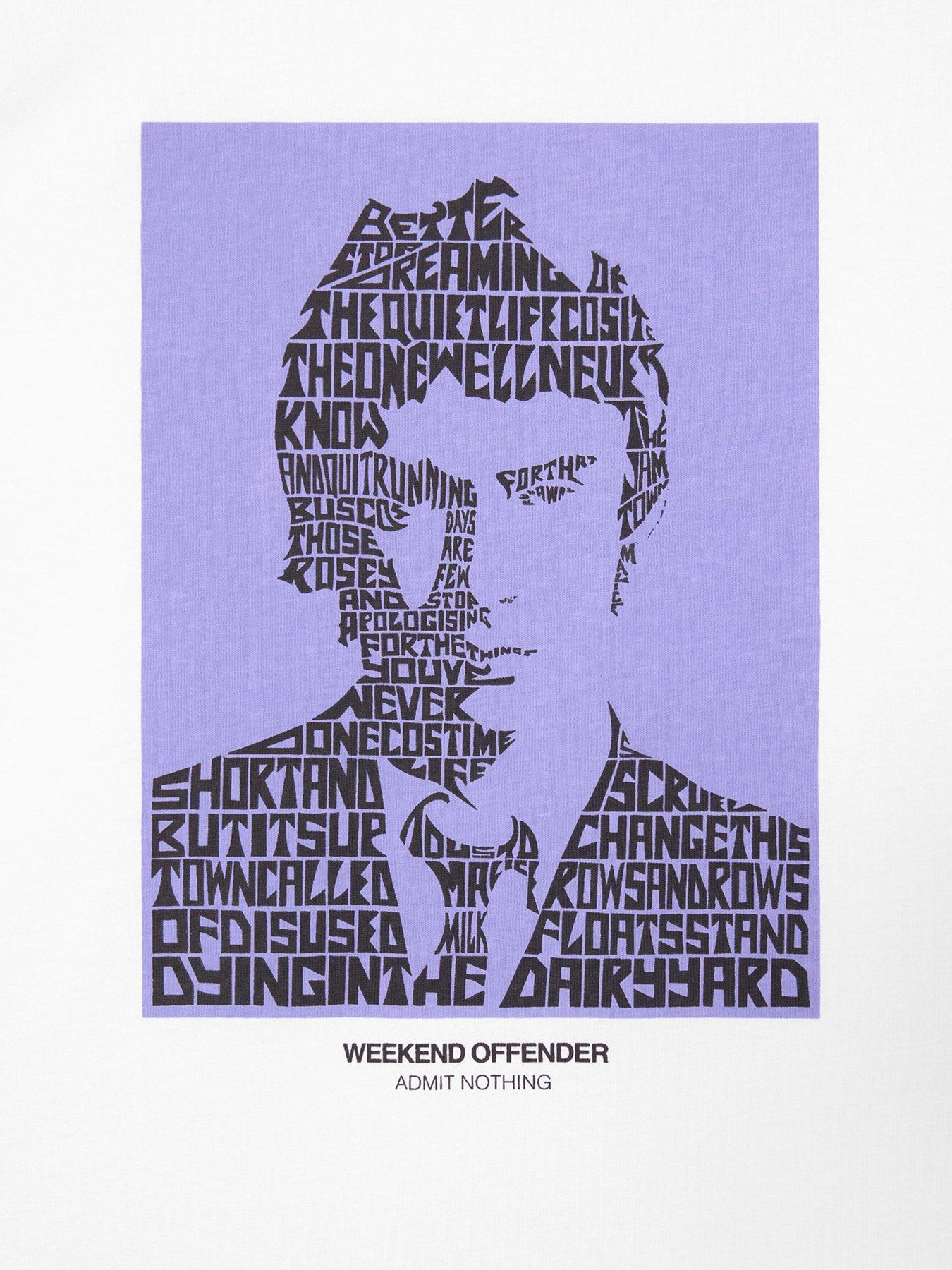  image of weekend-offender-dreamin-graphic-t-shirt-white