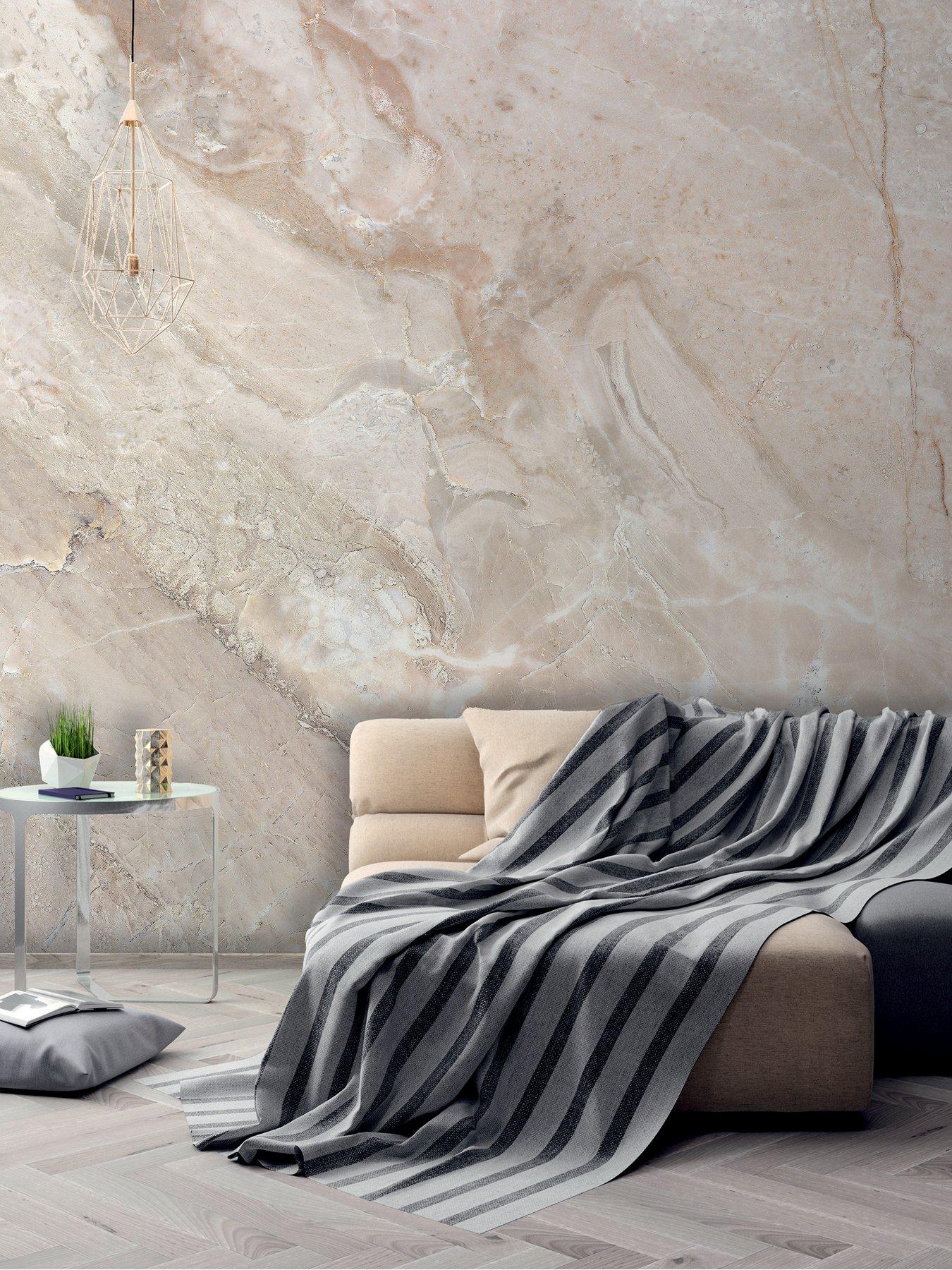 undefined Marble Beige Digital Mural 350cm X 255cm