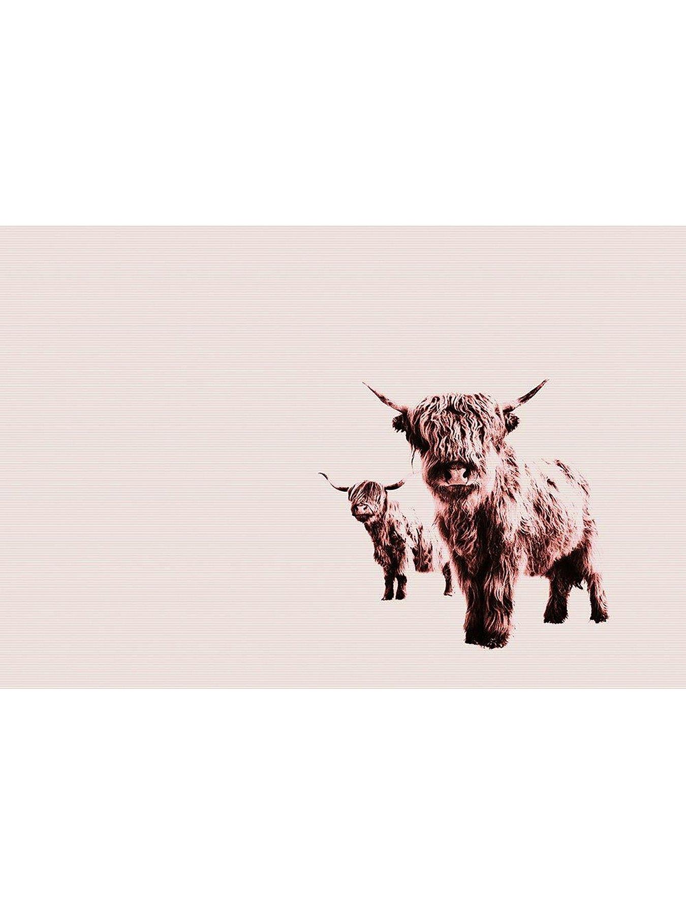 Image 2 of 3 of AS Creation Highland Cows Digital Mural 400cm X 270cm