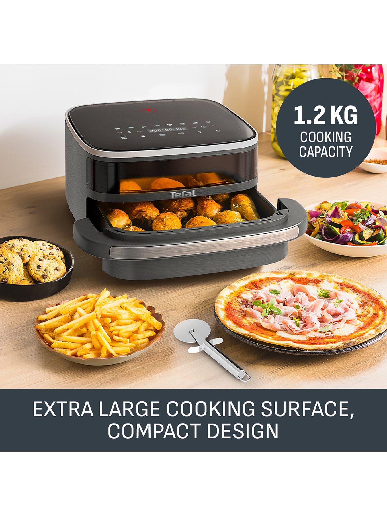 Image 4 of 7 of Tefal Easy Fry 4.5L Pizza Oven Air Frye Coal grey