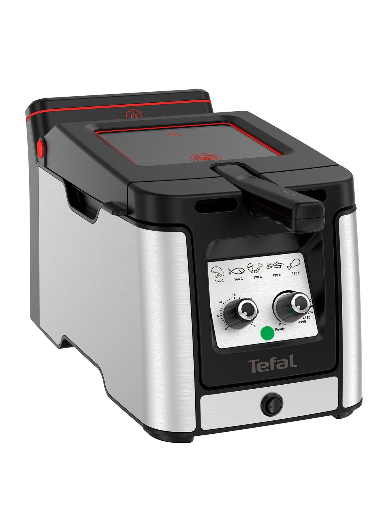 Tefal Odourless XL Anti Fog Window 3.5L Deep Fryer Stainless Steel