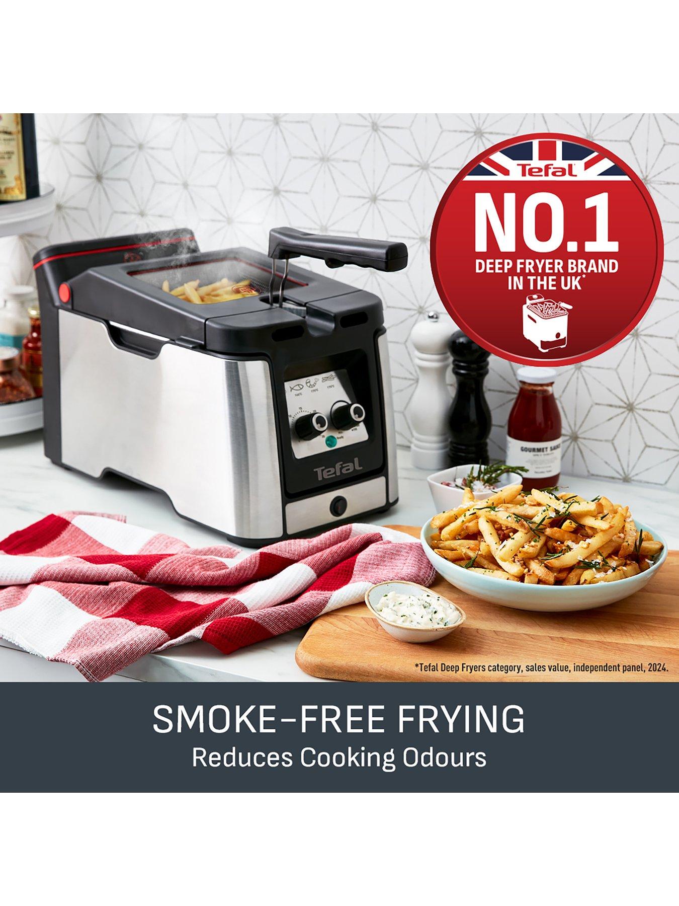 stillFront image of tefal-odourless-xl-anti-fog-window-35l-deep-fryer-stainless-steel