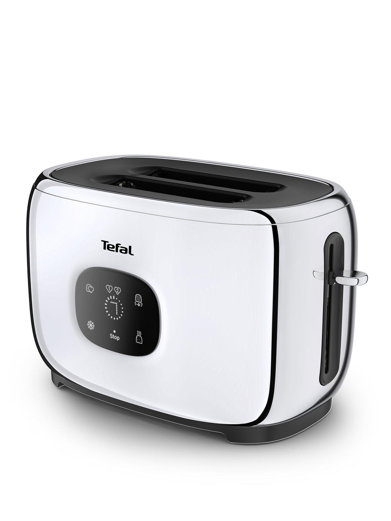 Tefal Majestuo LCD Touchscreen 2 Slice Toaster Silver