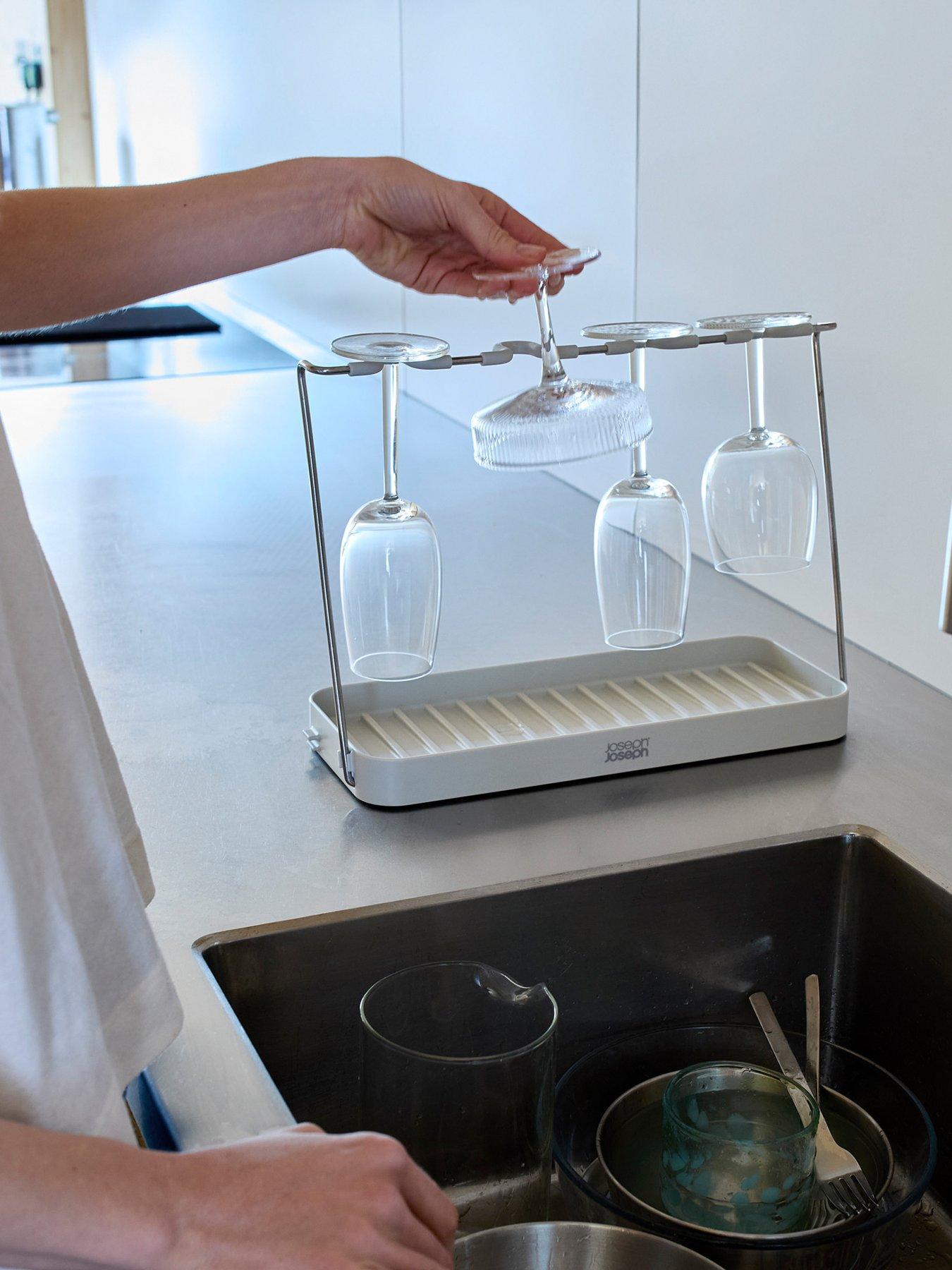 Image 4 of 7 of Joseph Joseph Drysmart Wine Glass Drying Rack