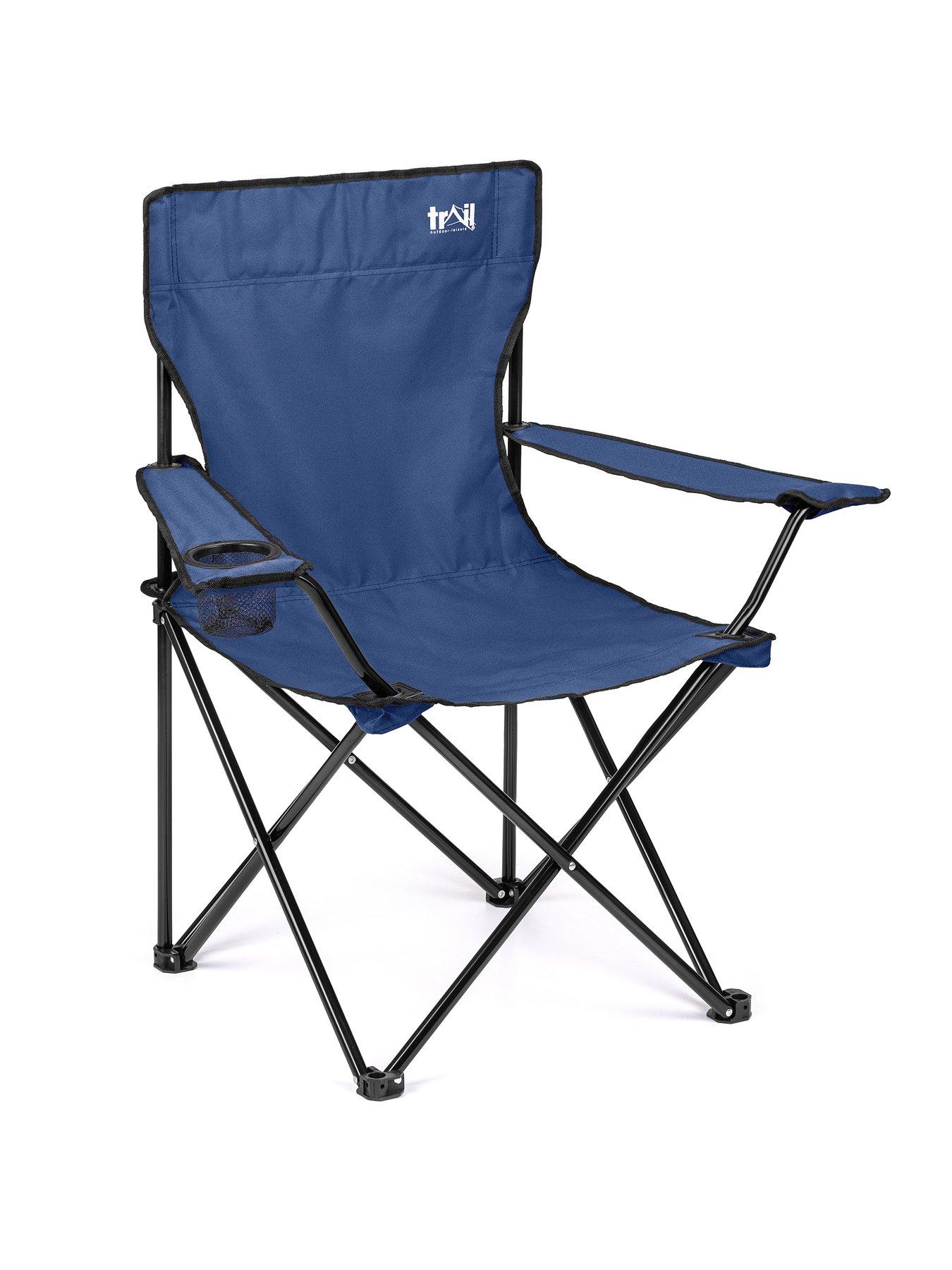 Image 3 of 7 of Trail Blue Folding Camping Chair