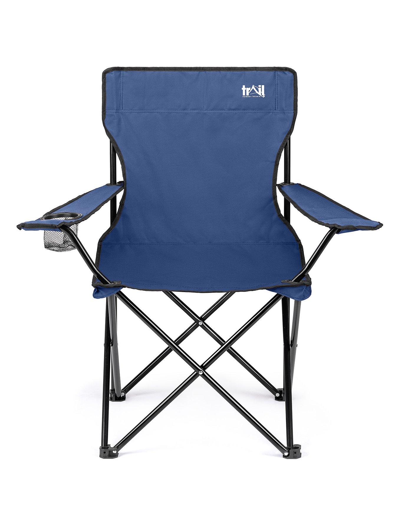 Image 4 of 7 of Trail Blue Folding Camping Chair